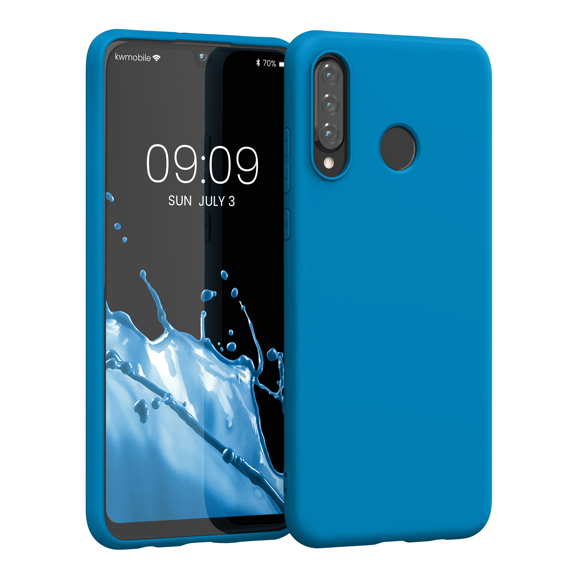 Kryt kwmobile Huawei P30 Lite, karibská modrá