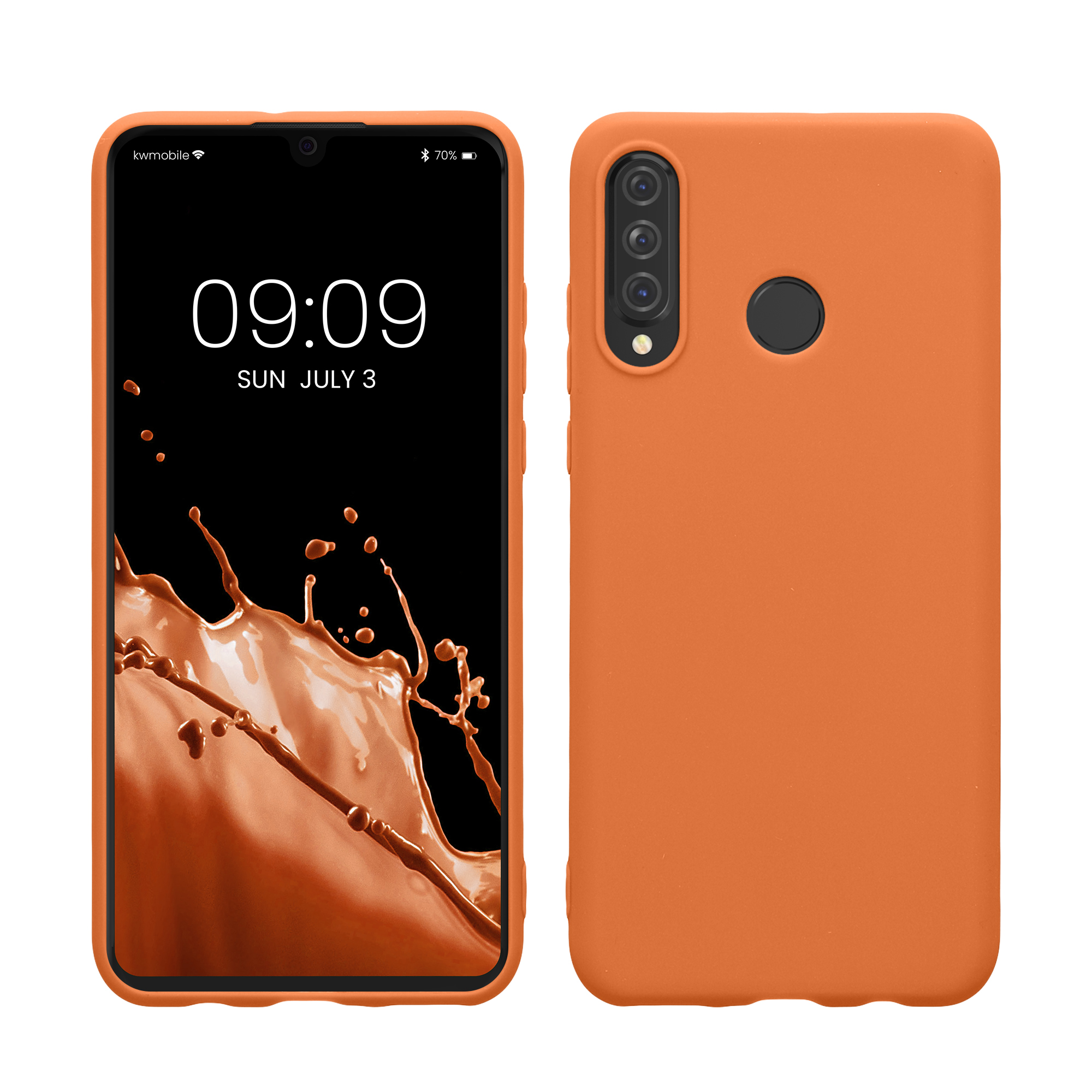 Kryt kwmobile Huawei P30 Lite, teplá meruňková