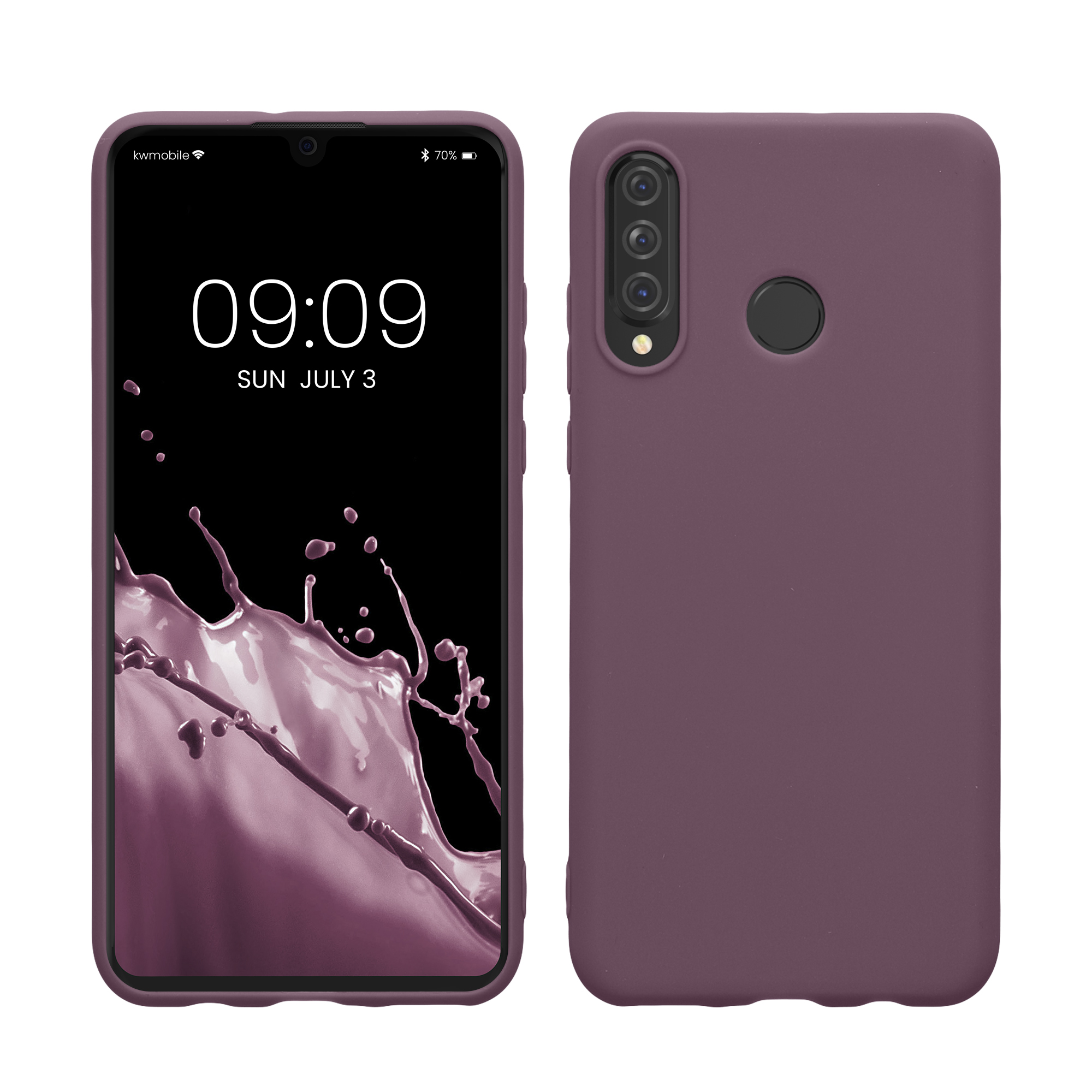 Kryt kwmobile Huawei P30 Lite, světlý kosatec