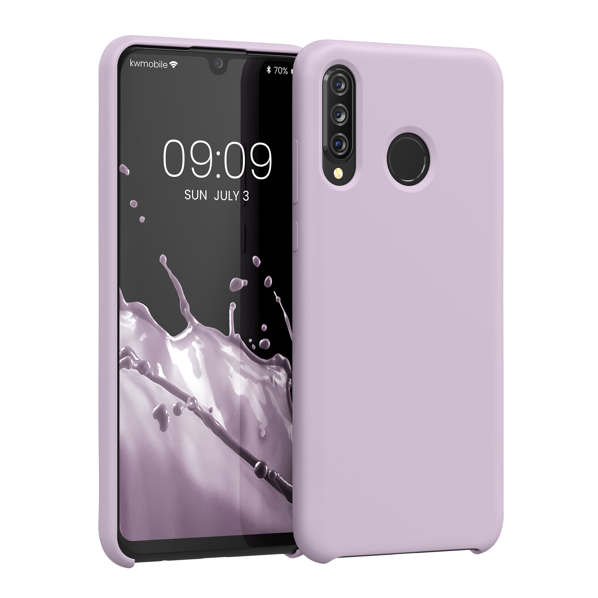 Kryt kwmobile Huawei P30 Lite, fialový oblak