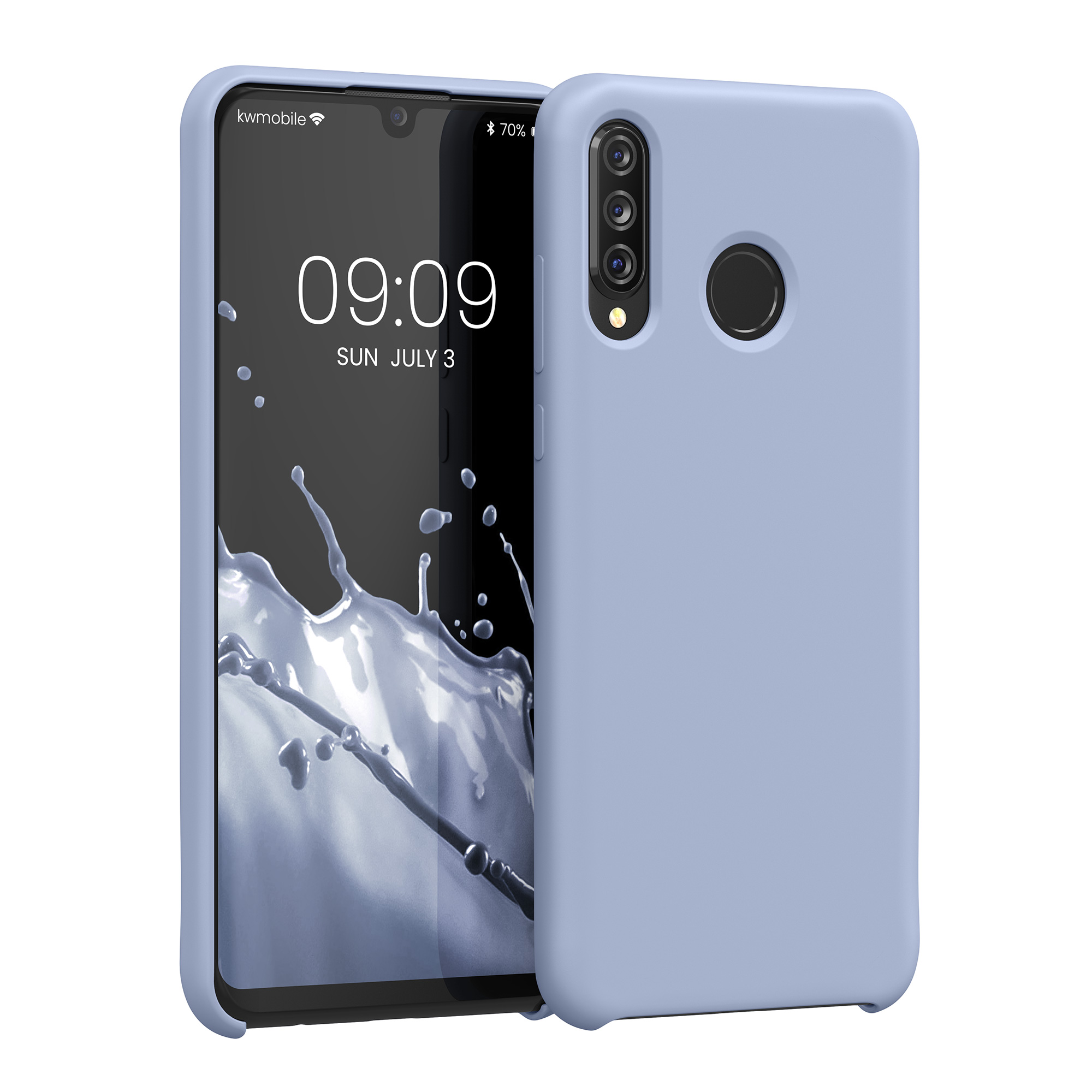 Kryt kwmobile Huawei P30 Lite, světle modrá matná