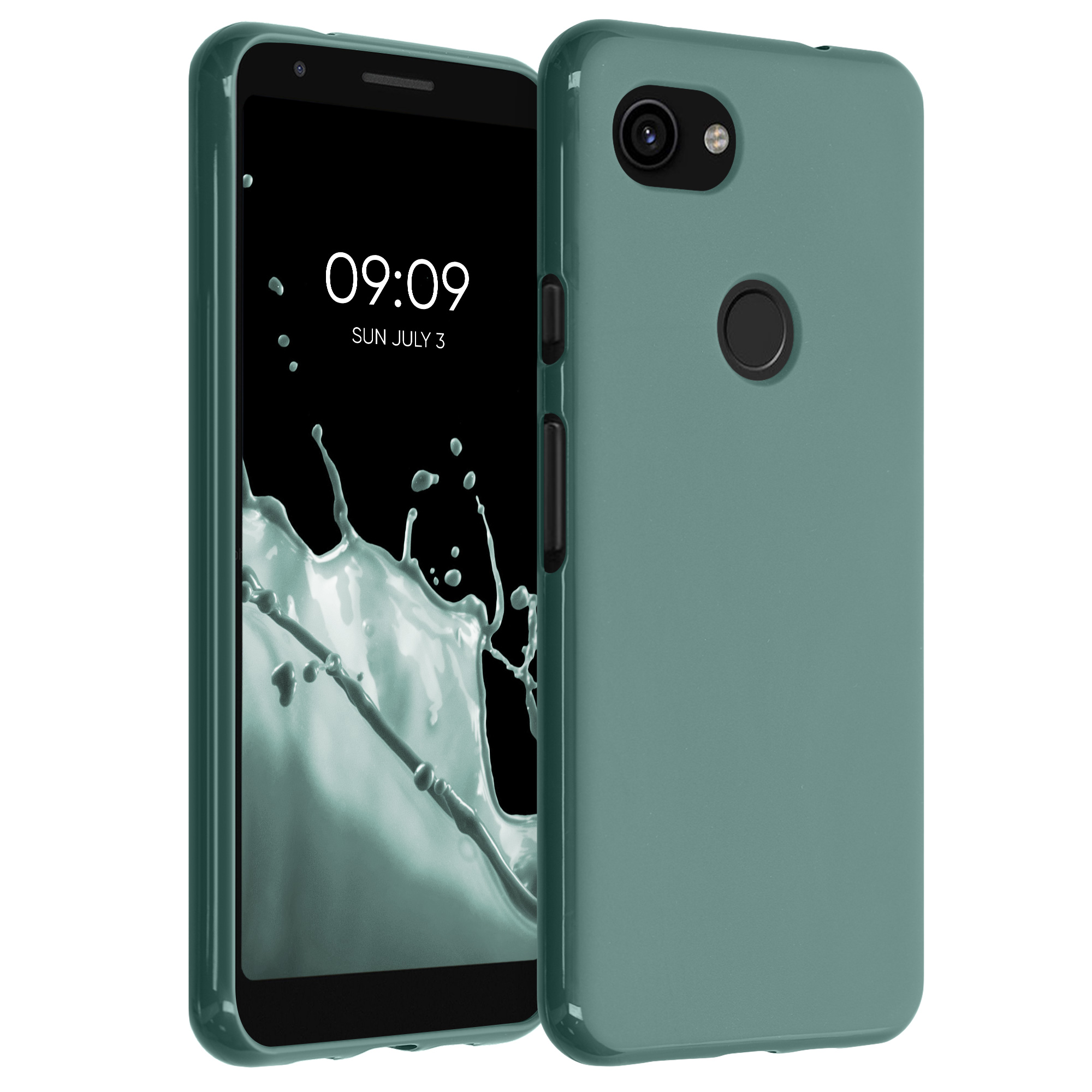 Zadní kryt kwmobile pro Google Pixel 3a - modrozelená