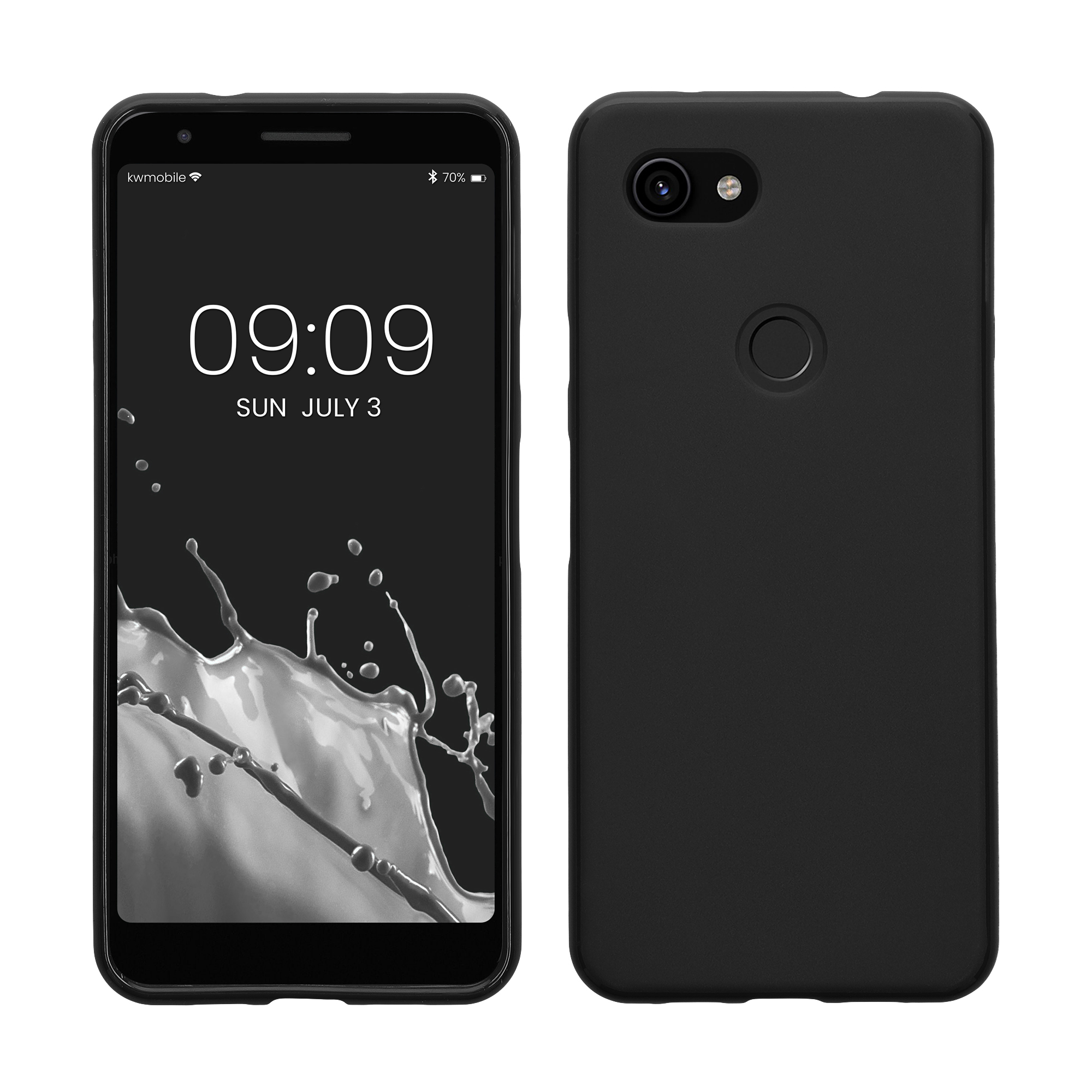 Zadní kryt kwmobile pro Google Pixel 3a - matná černá