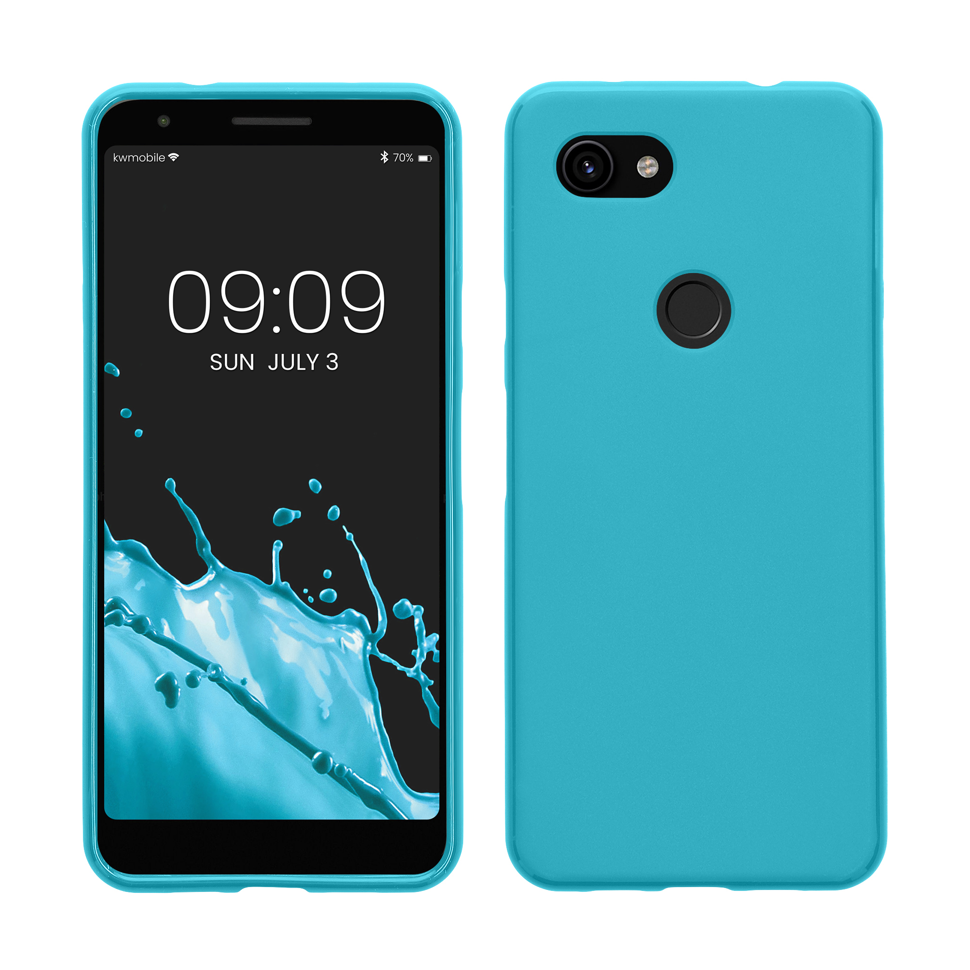 Zadní kryt kwmobile pro Google Pixel 3a - ledově modrá