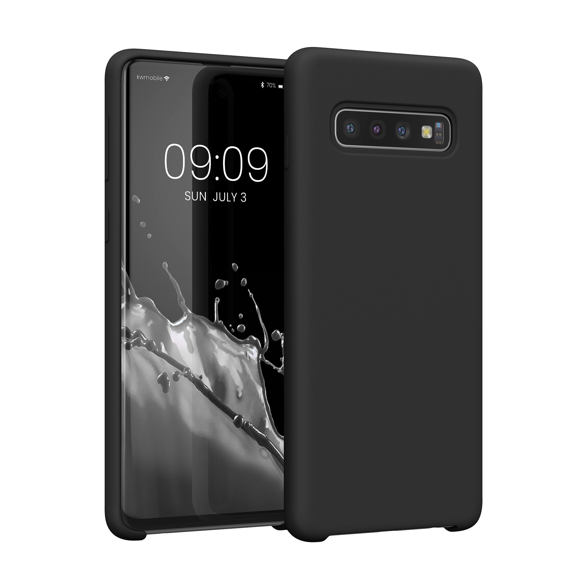 Kryt na mobil Samsung Galaxy S10 kwmobile TPU černý