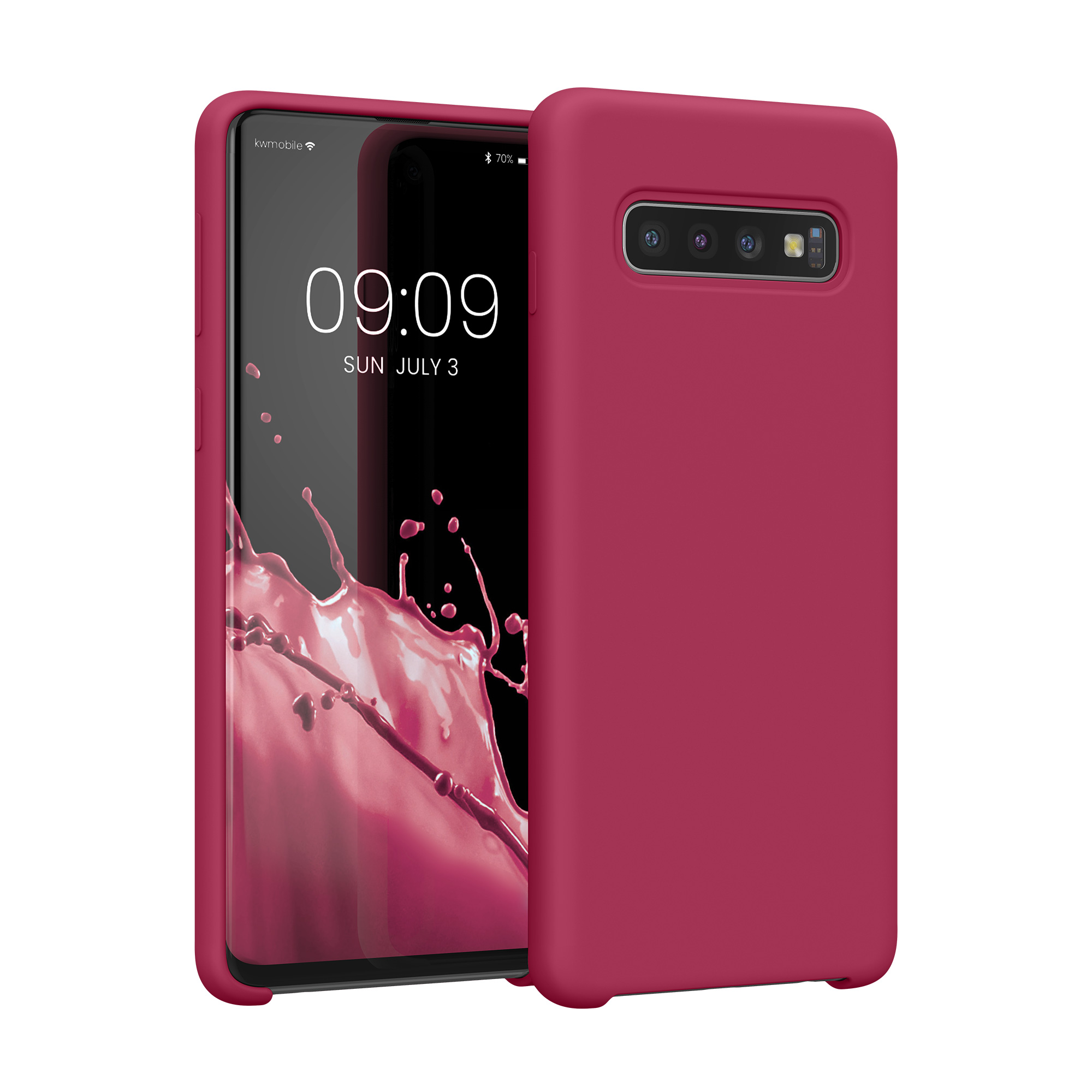 Kryt na mobil Samsung Galaxy S10 kwmobile TPU Fuchsia Matte