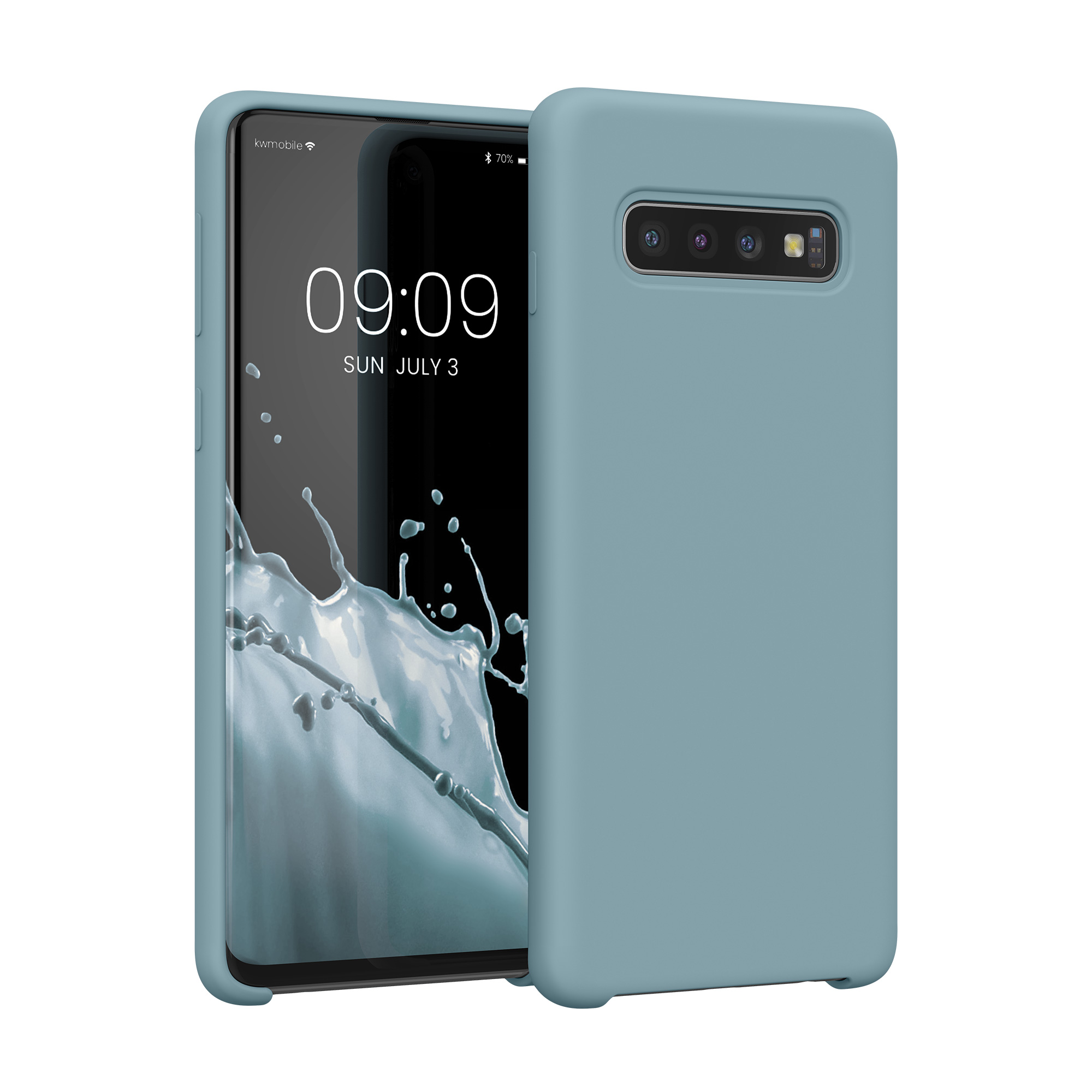 Kryt na mobil Samsung Galaxy S10 kwmobile TPU Antique Stone