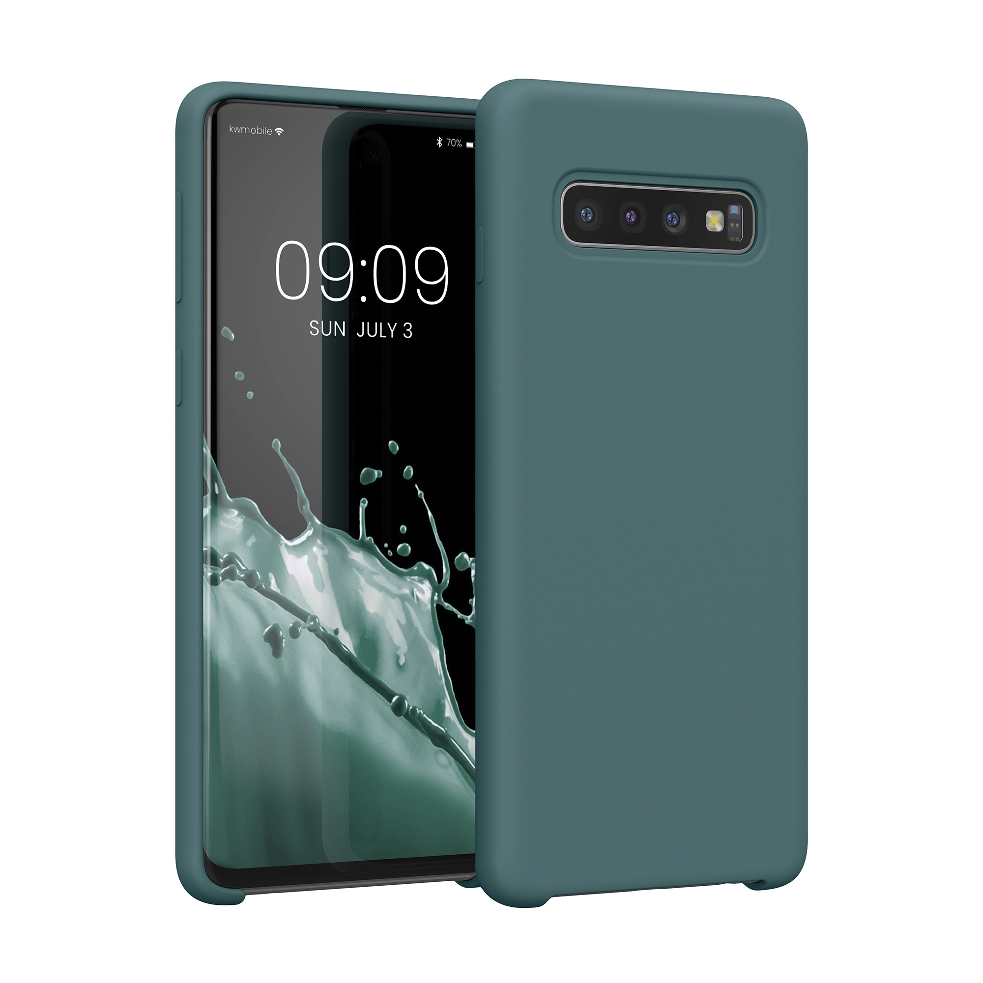 Kryt na mobil Samsung Galaxy S10 kwmobile TPU Arctic Night