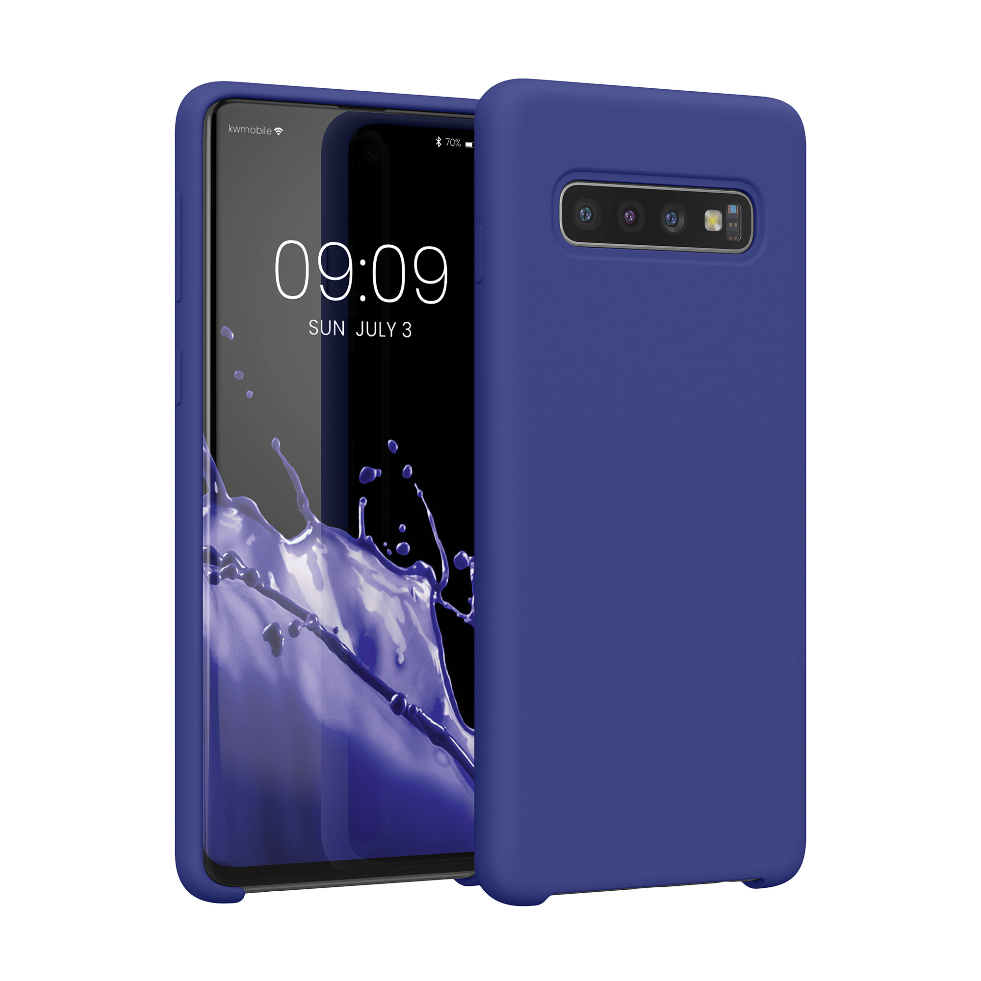 Kryt na mobil Samsung Galaxy S10 kwmobile TPU modrý