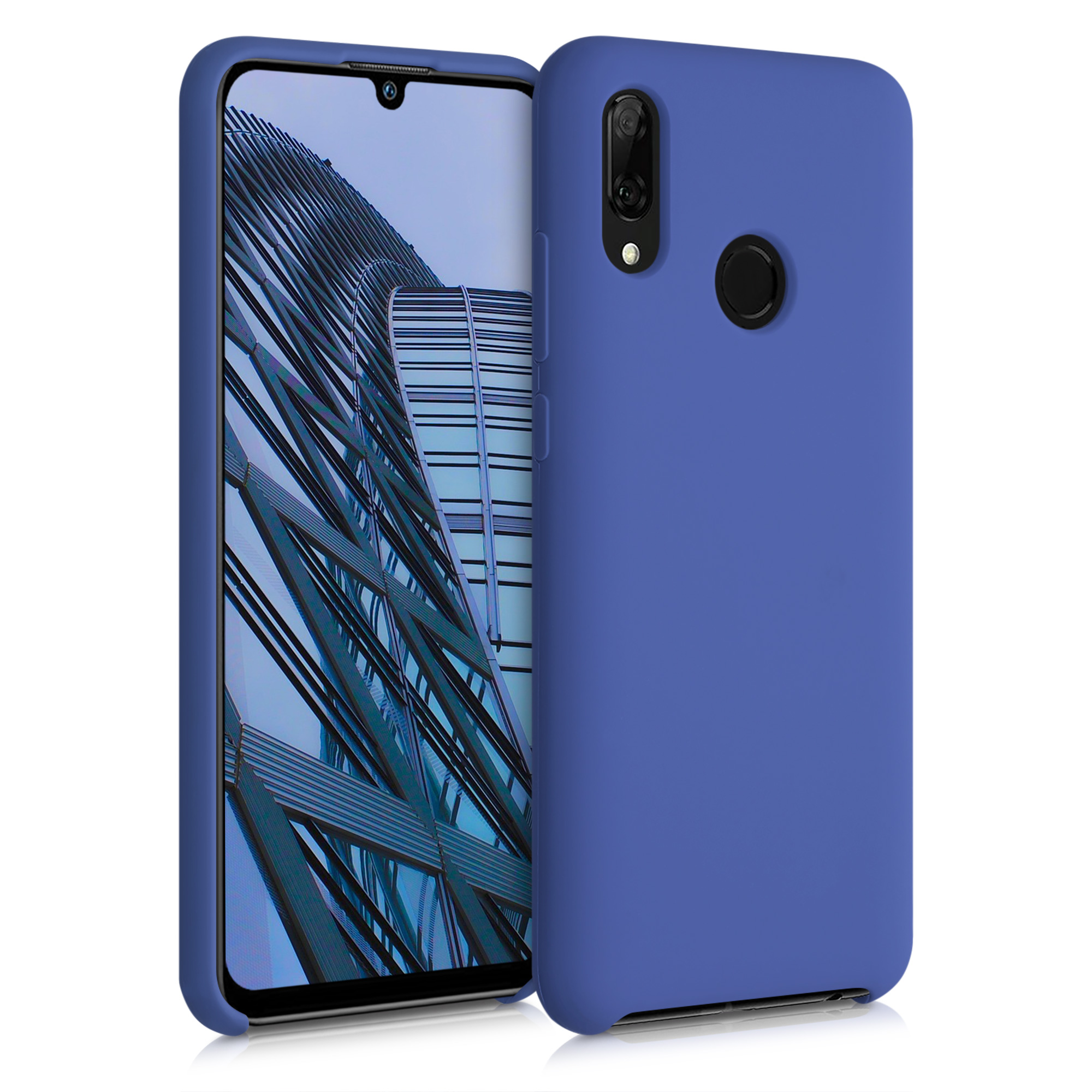 Kryt kwmobile pro Huawei P Smart (2019), chrpově modrá