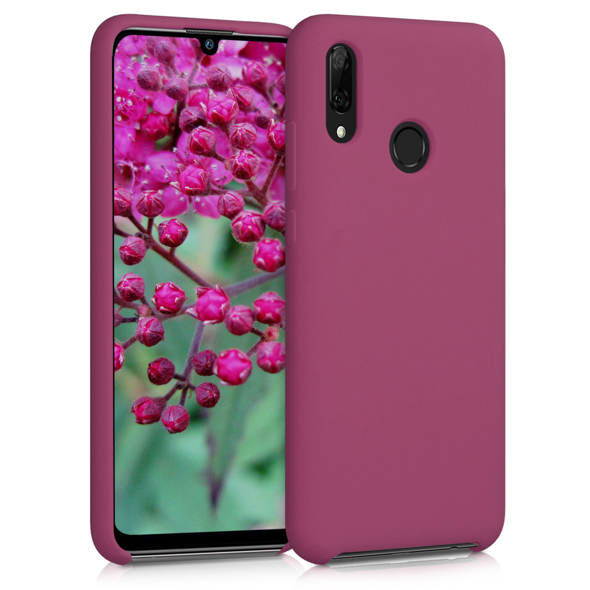 Kryt kwmobile pro Huawei P Smart (2019), granátově červená