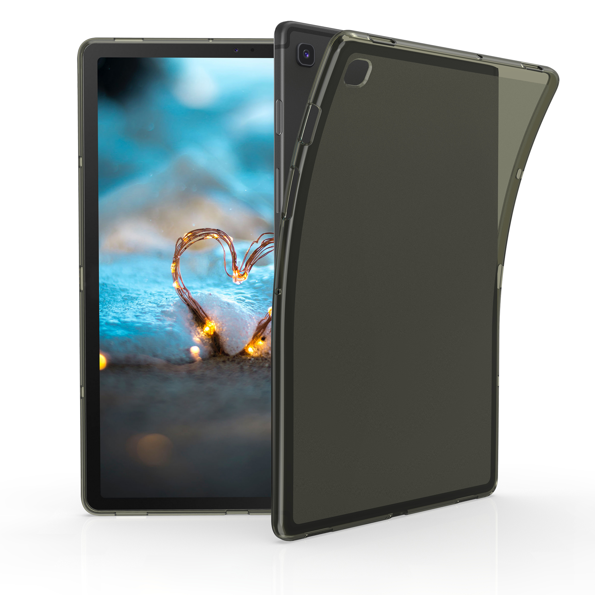 Pouzdro pro Samsung Galaxy Tab S5e kwmobile TPU - černá / transparentní