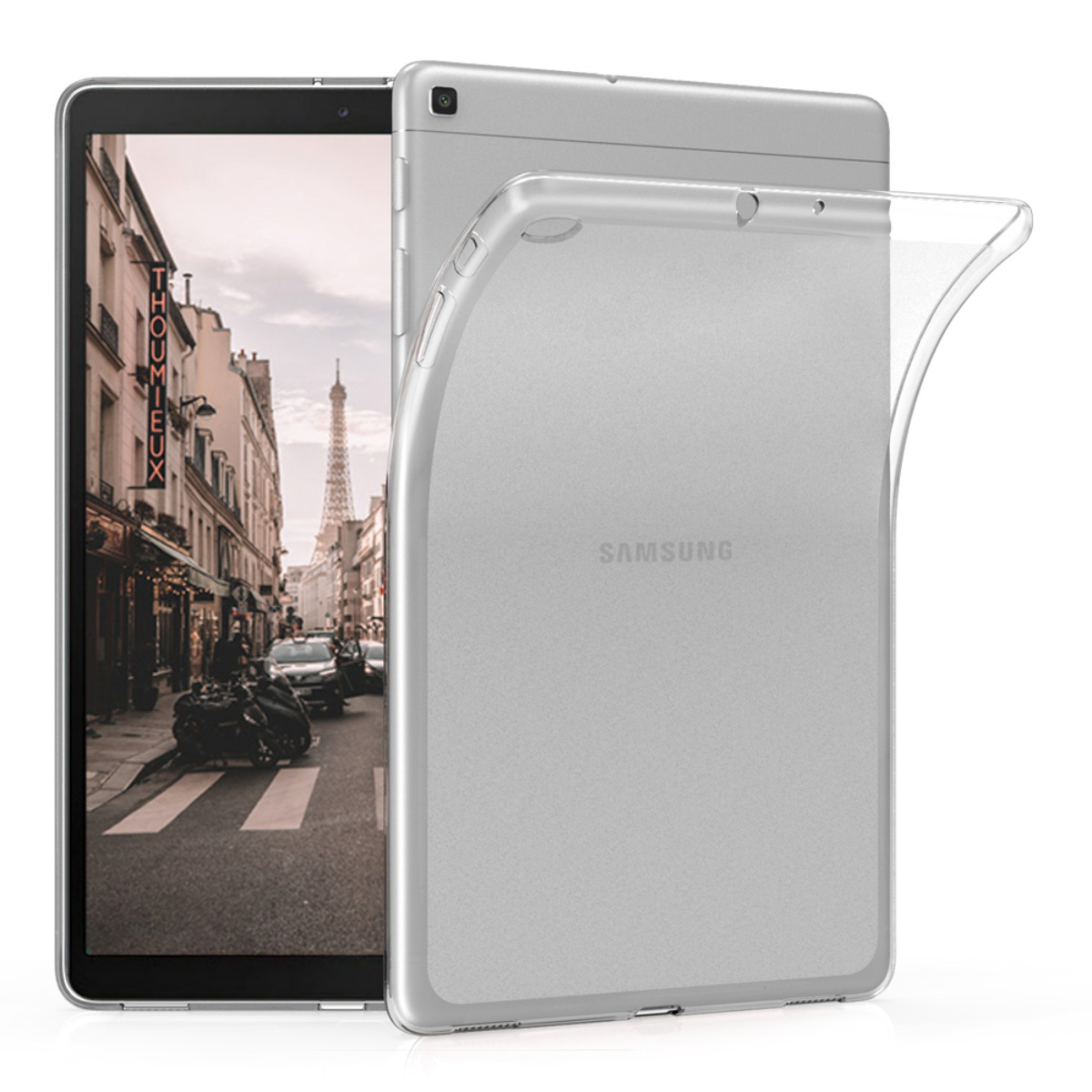 Zadní obal na tablet Galaxy Tab A 10.1 (2019) kwmobile matně transparentní