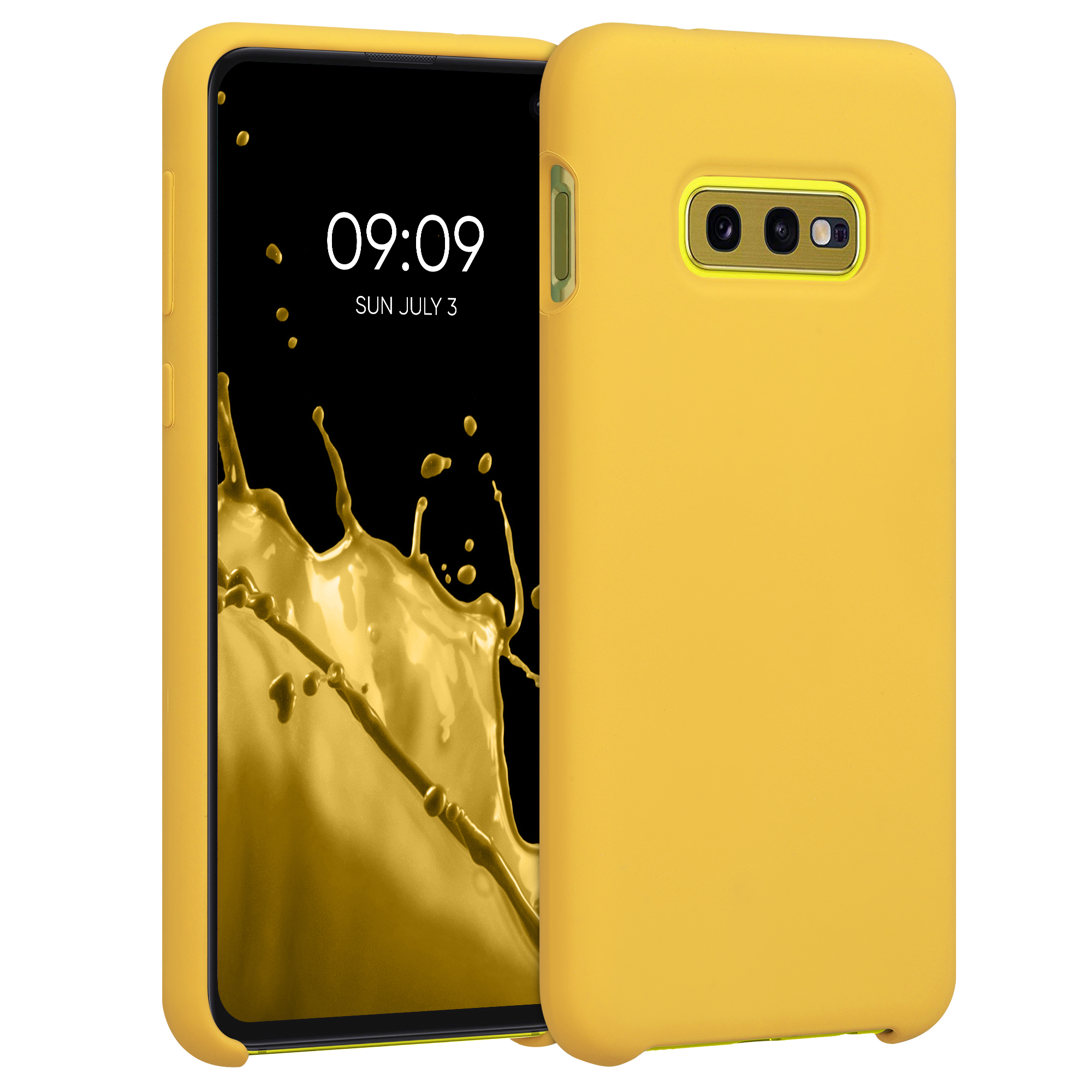 Kryt na mobil Samsung Galaxy S10e kwmobile TPU Honey Yellow