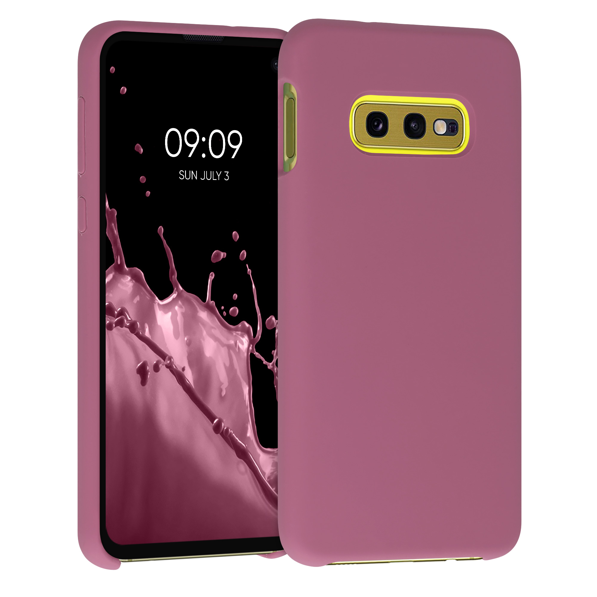 Kryt na mobil Samsung Galaxy S10e kwmobile TPU tmavě růžový