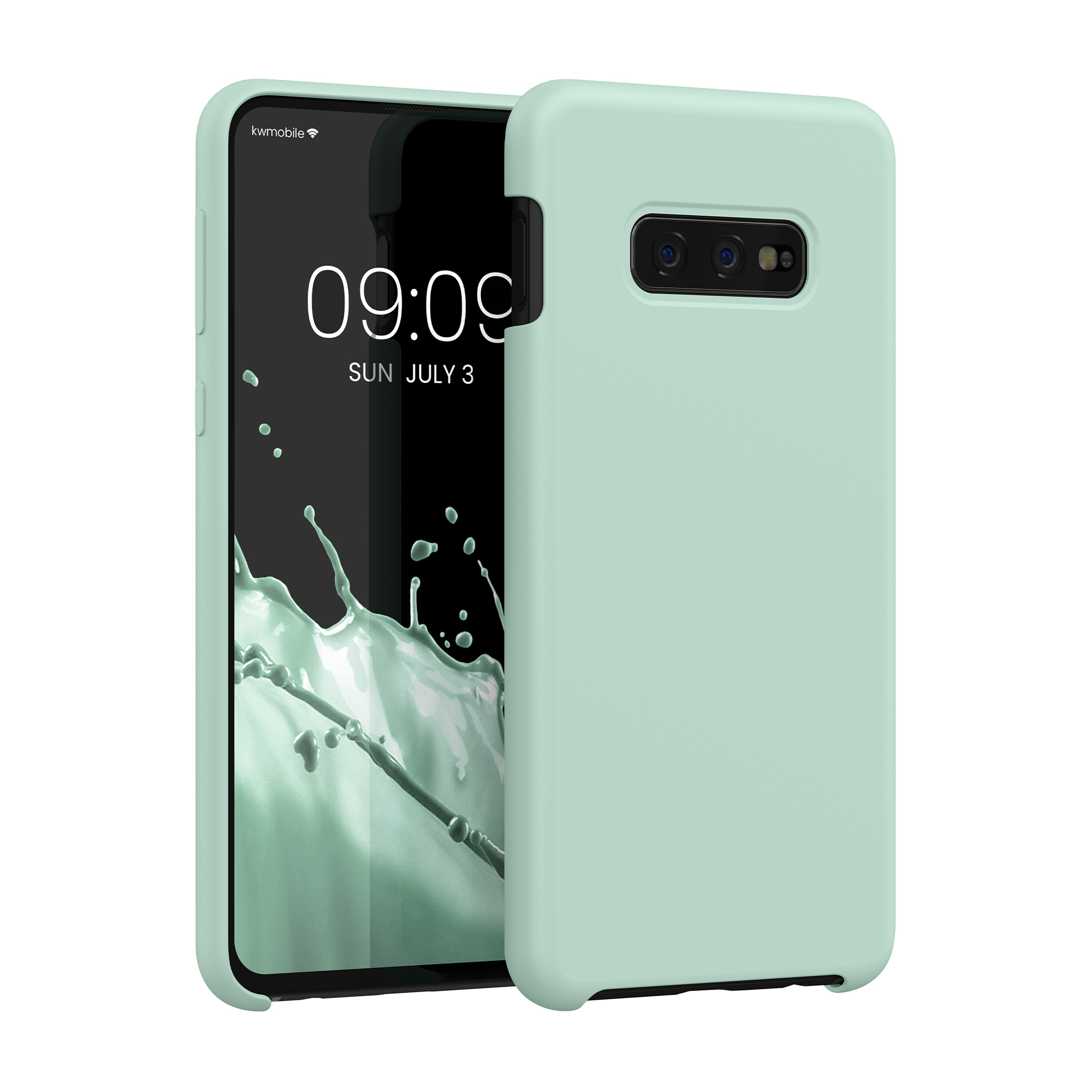 Kryt na mobil Samsung Galaxy S10e kwmobile TPU mintový