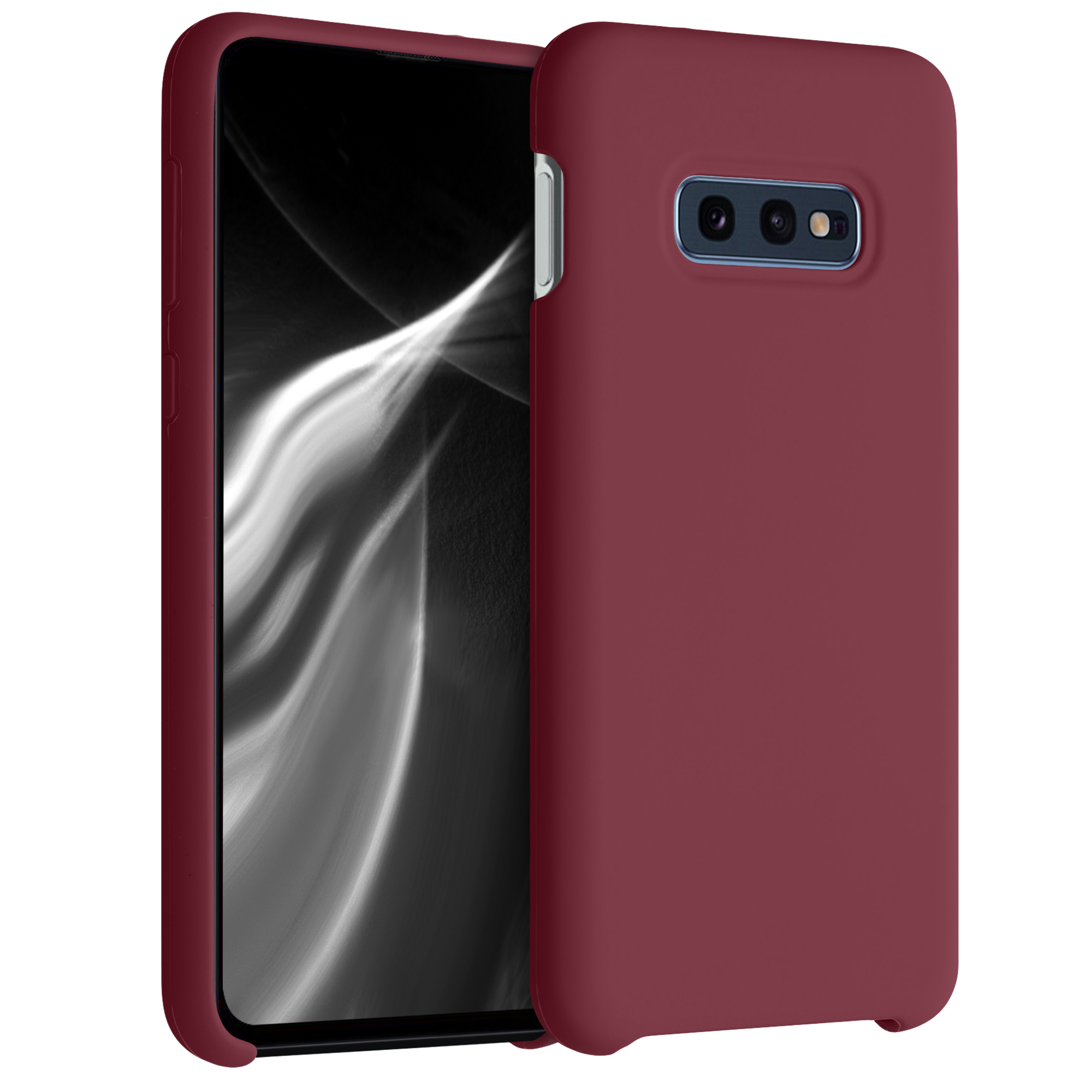 Kryt na mobil Samsung Galaxy S10e kwmobile TPU rebarborově červený