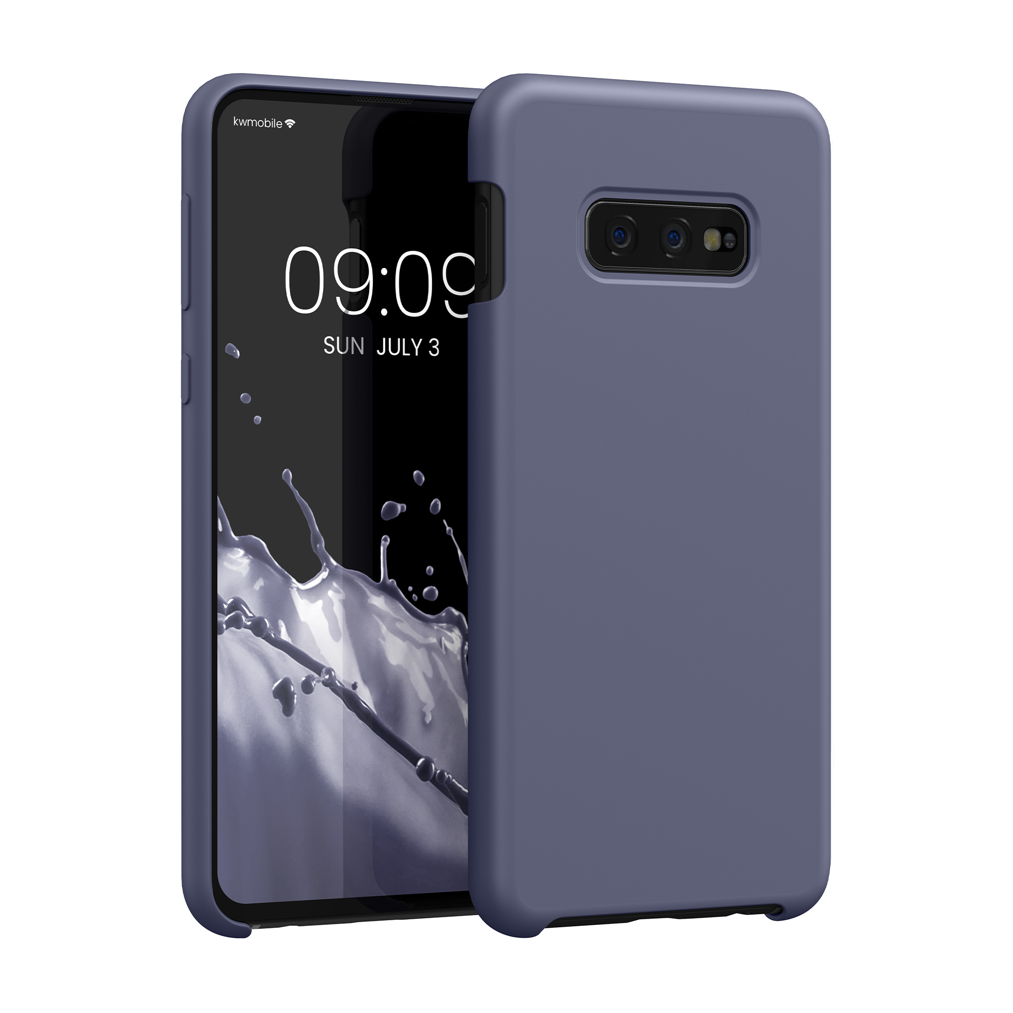 Kryt na mobil Samsung Galaxy S10e kwmobile TPU levandulově šedý