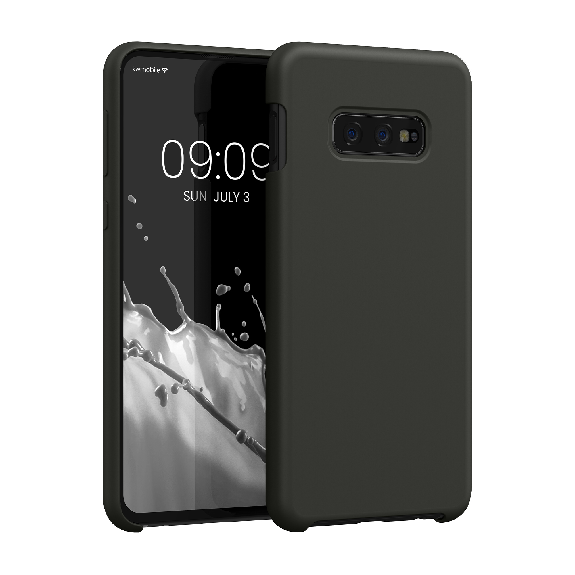 Kryt na mobil Samsung Galaxy S10e kwmobile TPU tmavě šedý