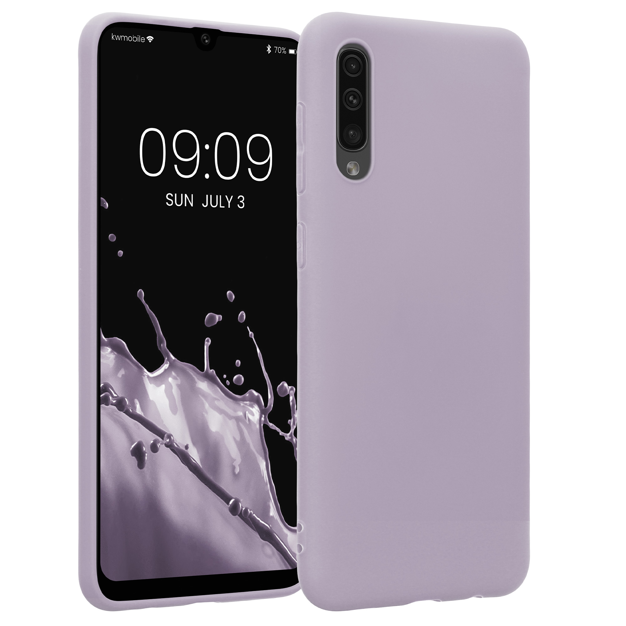 Kryt na mobil Samsung Galaxy A50 kwmobile TPU Levandulová