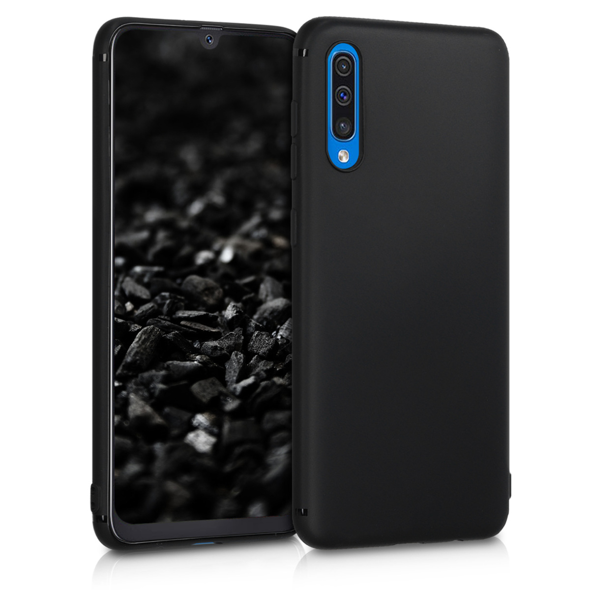 Kryt na mobil Samsung Galaxy A50 kwmobile TPU Matná černá