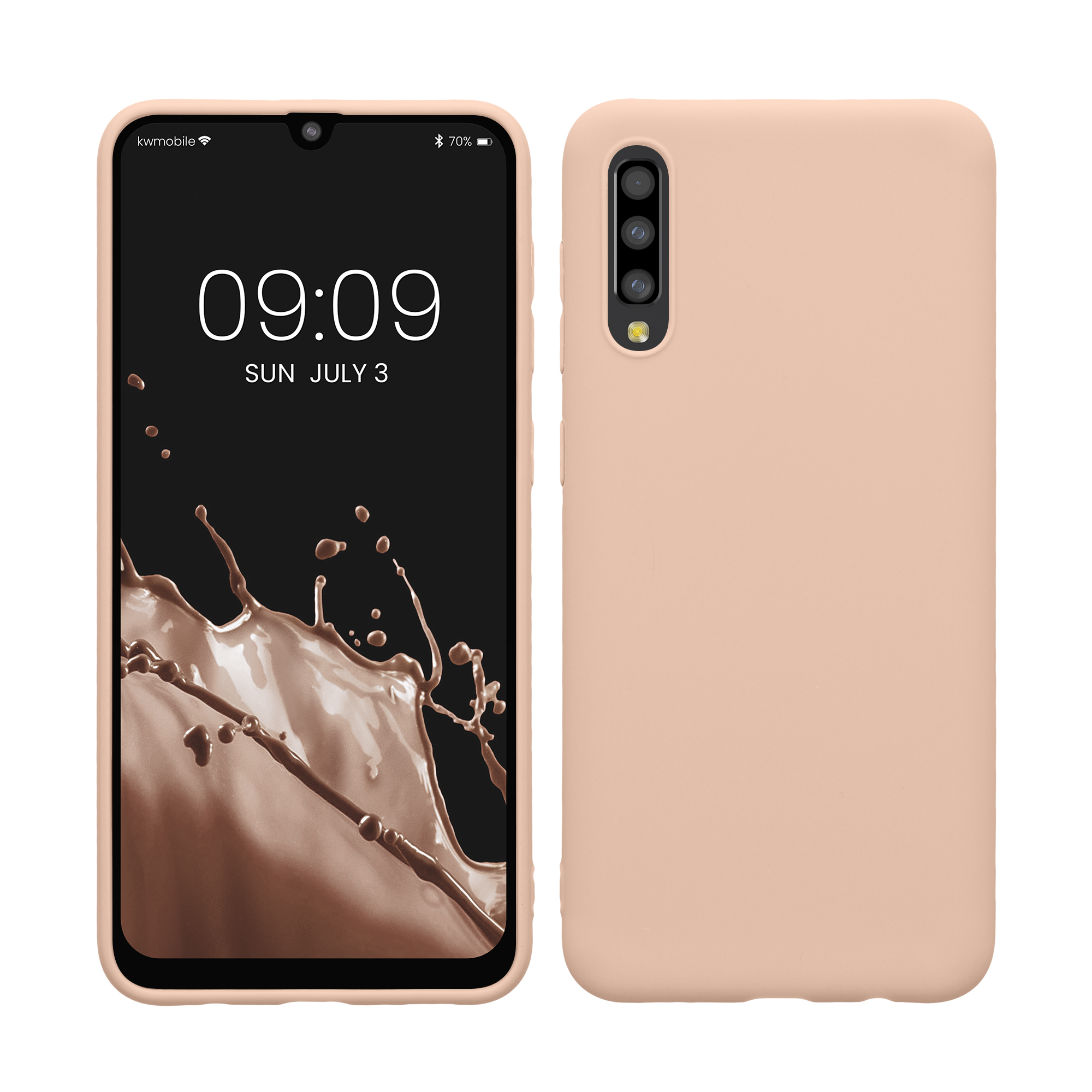 Kryt na mobil Samsung Galaxy A50 kwmobile TPU Kokosový vír