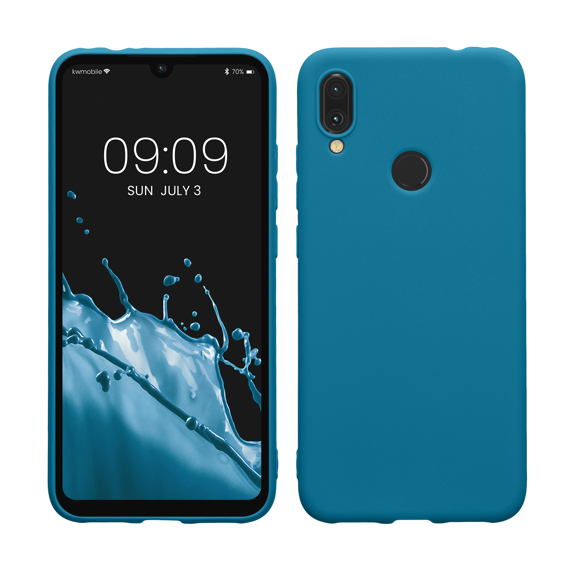 TPU kryt kwmobile pro Xiaomi Redmi Note 7 / Note 7 Pro - karibská modrá