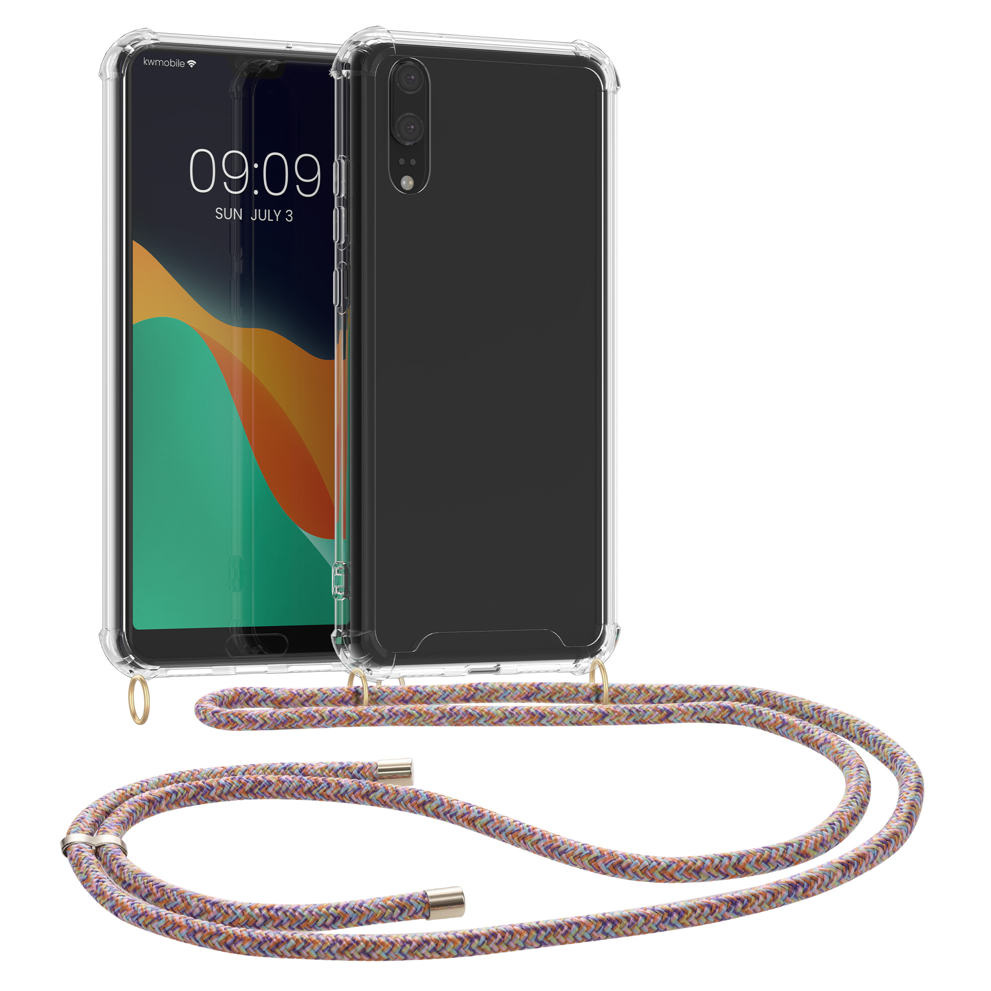 Crossbody kryt kwmobile pro Huawei P20, vícebarevná
