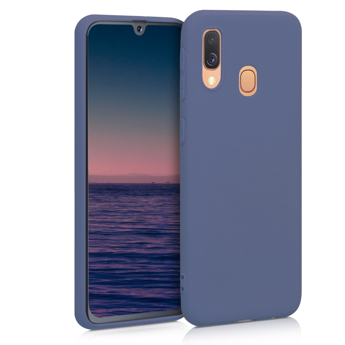 Kryt na mobil Samsung Galaxy A40 kwmobile TPU Lila