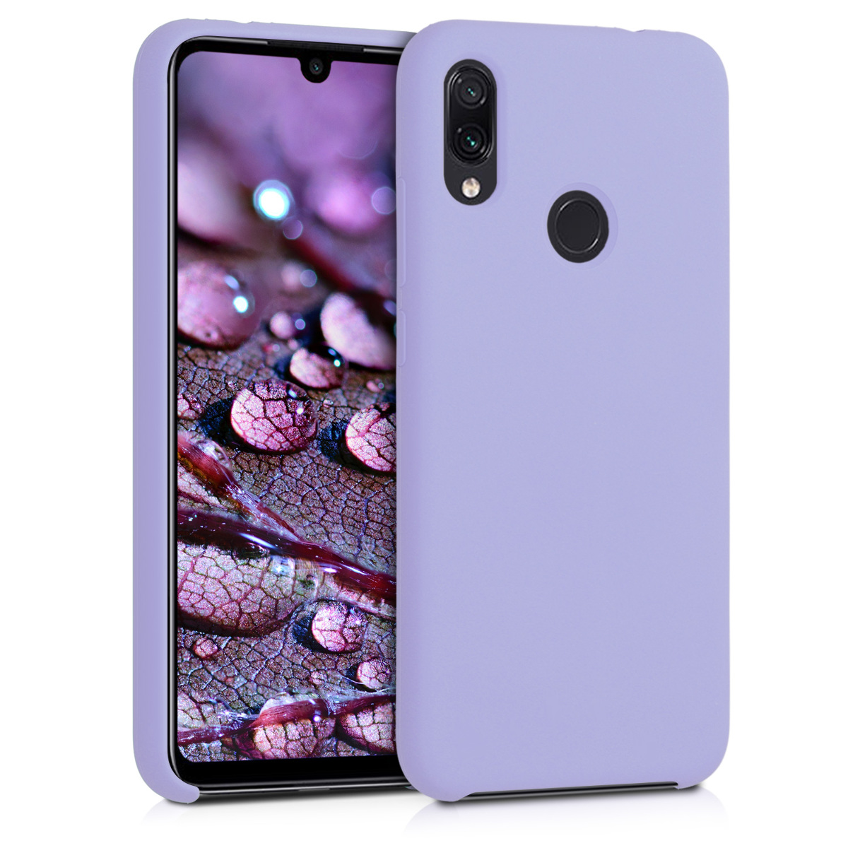TPU kryt kwmobile pro Xiaomi Redmi Note 7 / Note 7 Pro - wireless charging lavender