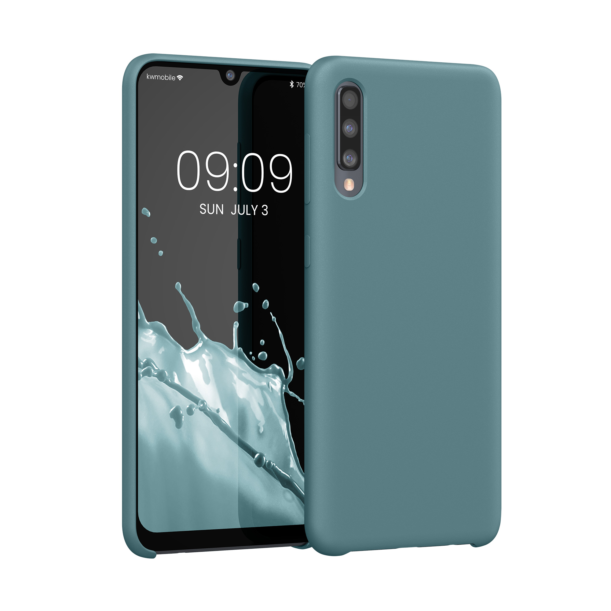Kryt na mobil Samsung Galaxy A50 kwmobile TPU Antický kámen