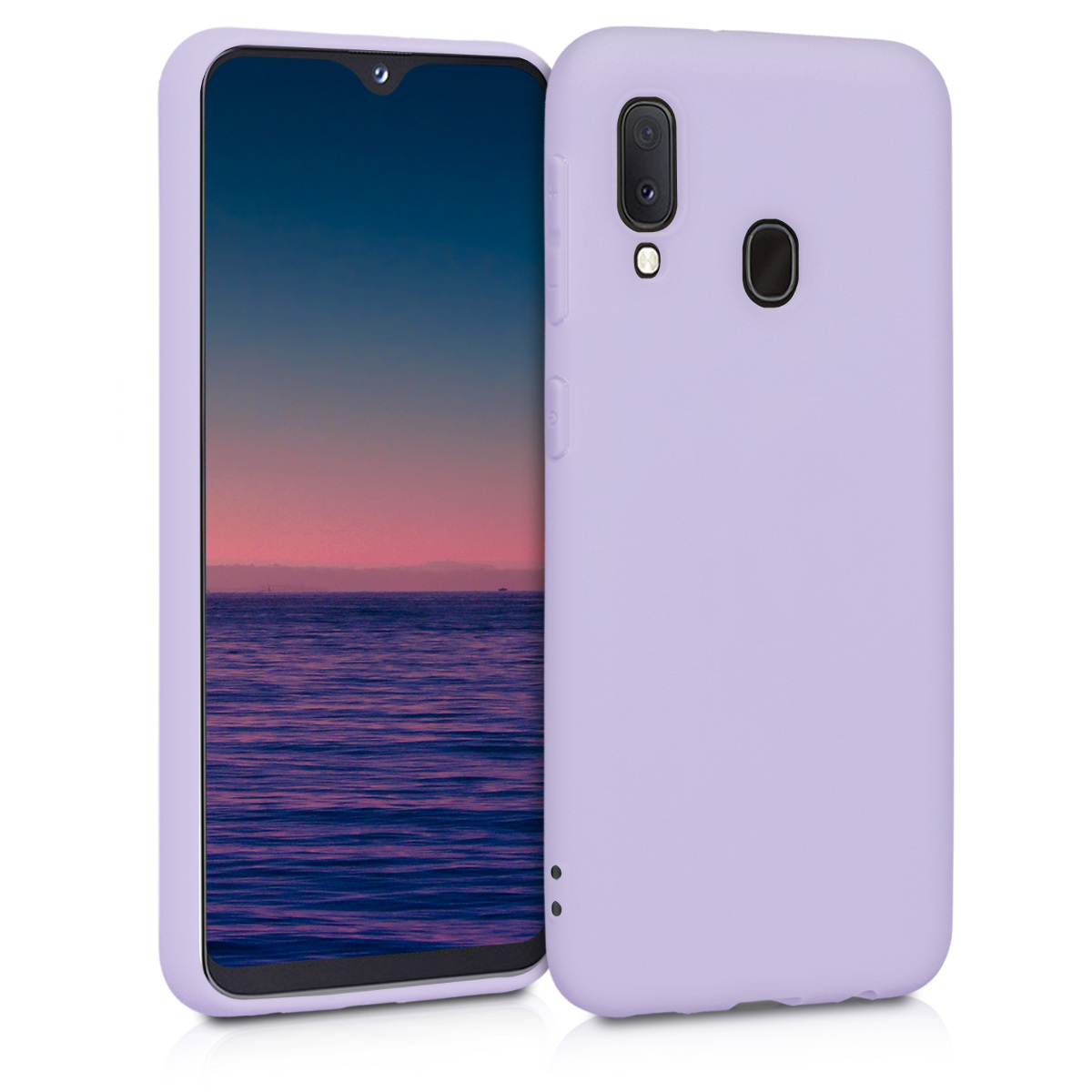 Kryt na mobil Samsung Galaxy A20e kwmobile TPU levandulový