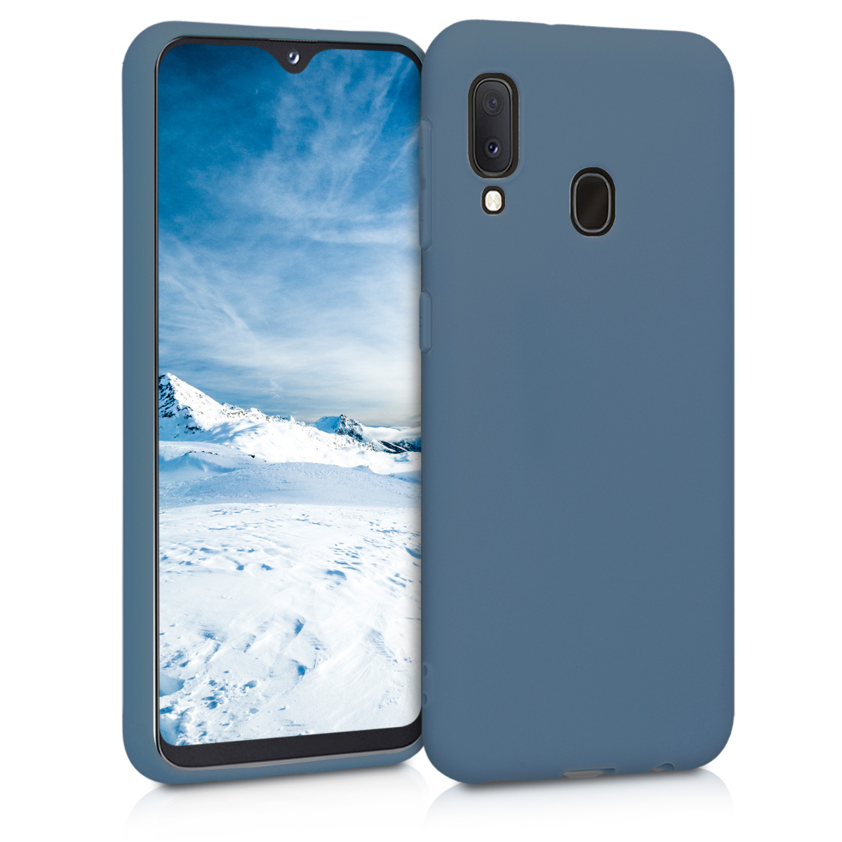 Kryt na mobil Samsung Galaxy A20e kwmobile TPU lila