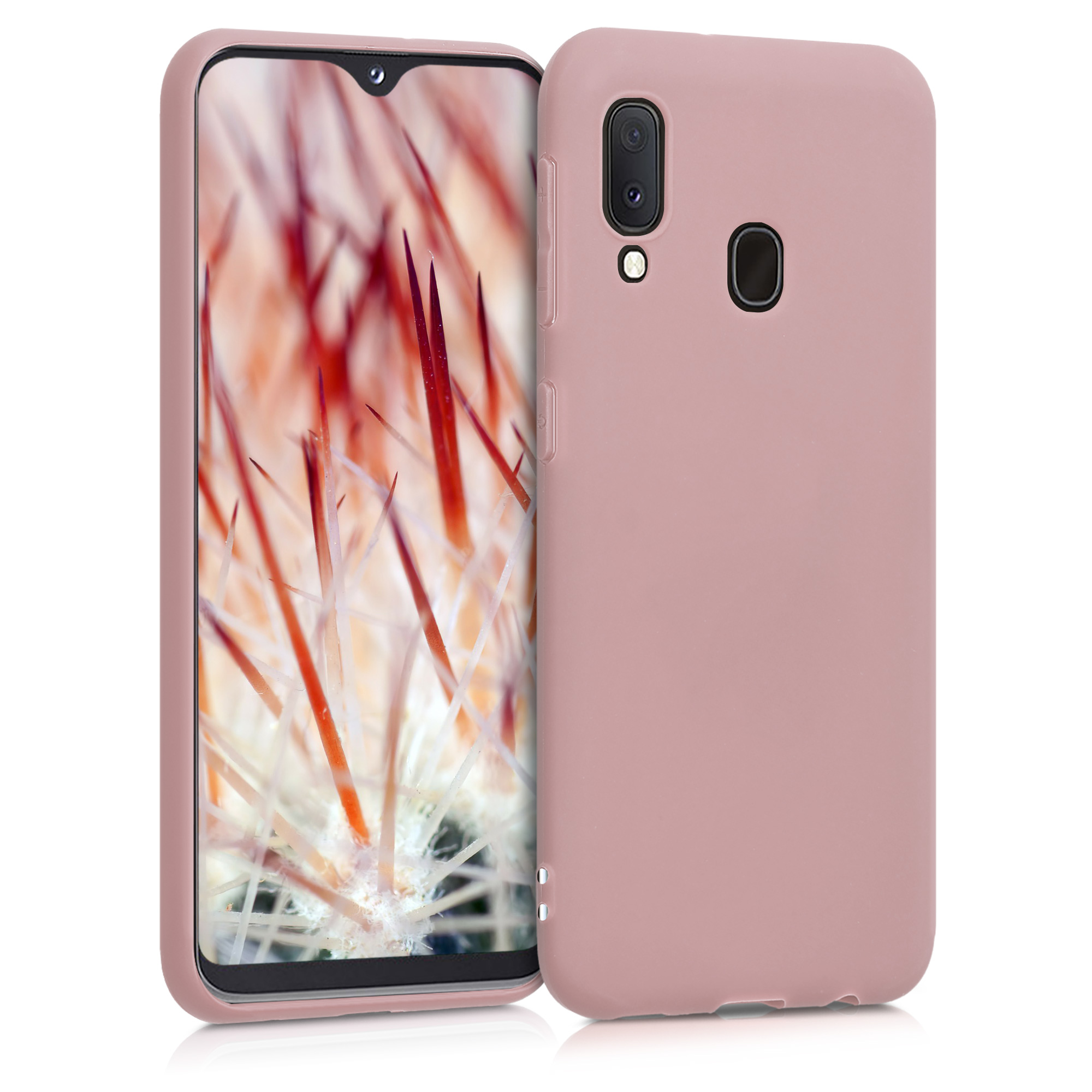 Kryt na mobil Samsung Galaxy A20e kwmobile TPU Winter Rose