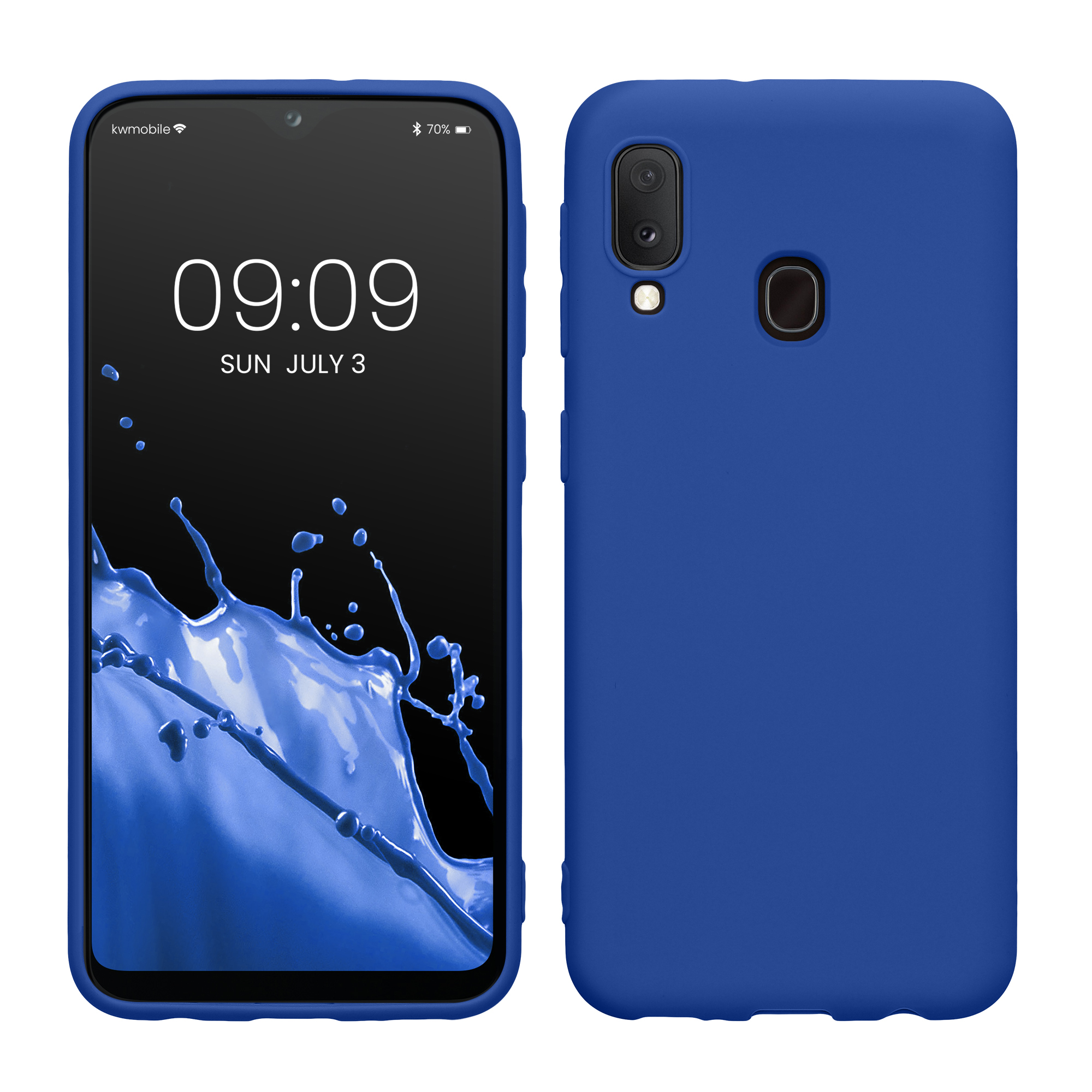 Kryt na mobil Samsung Galaxy A20e kwmobile TPU baltsky modrý