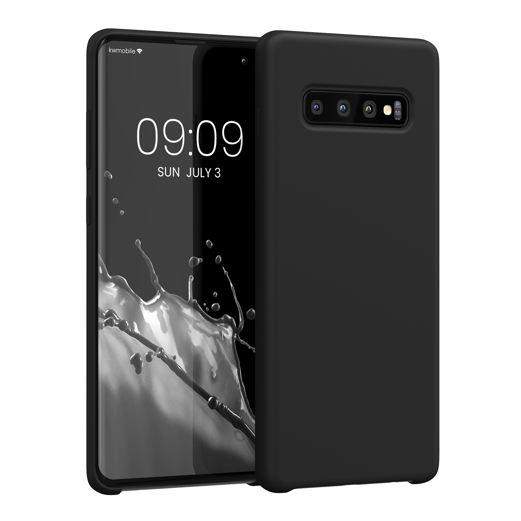 Kryt na mobil Samsung Galaxy S10 Plus / S10+ kwmobile TPU černý