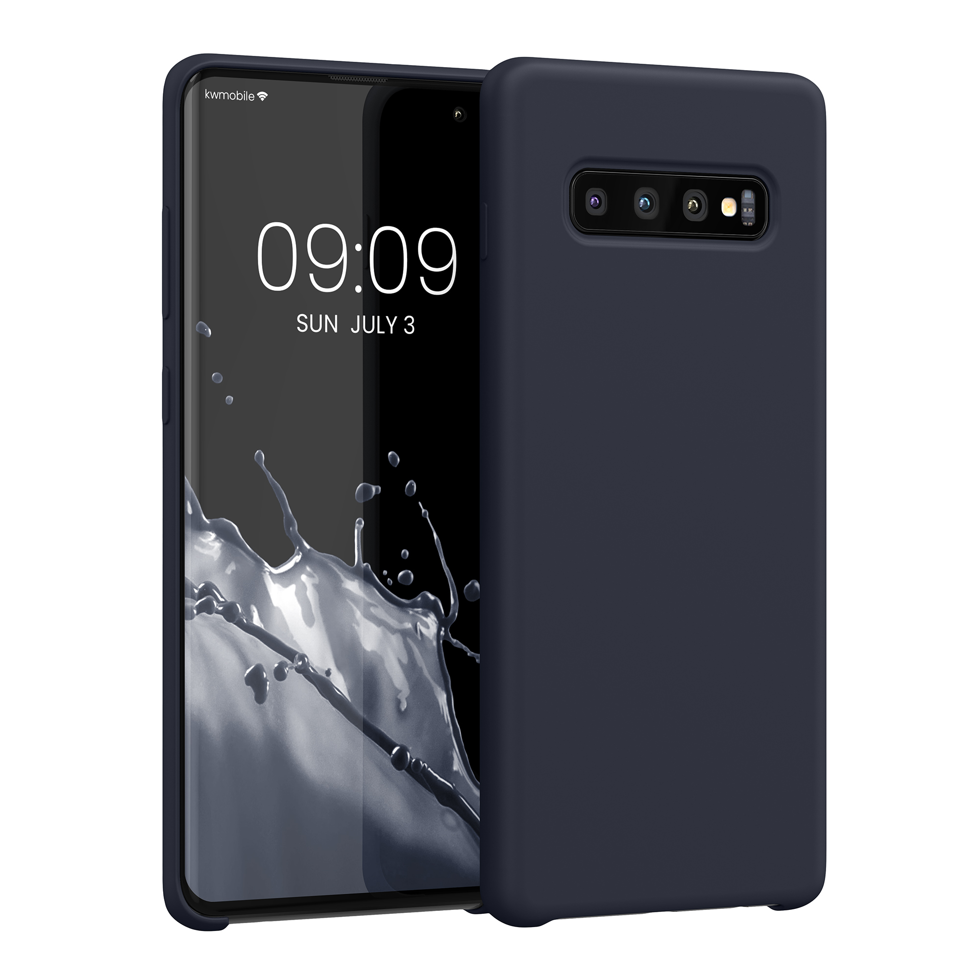 Kryt na mobil Samsung Galaxy S10 Plus / S10+ kwmobile TPU borůvkově modrý