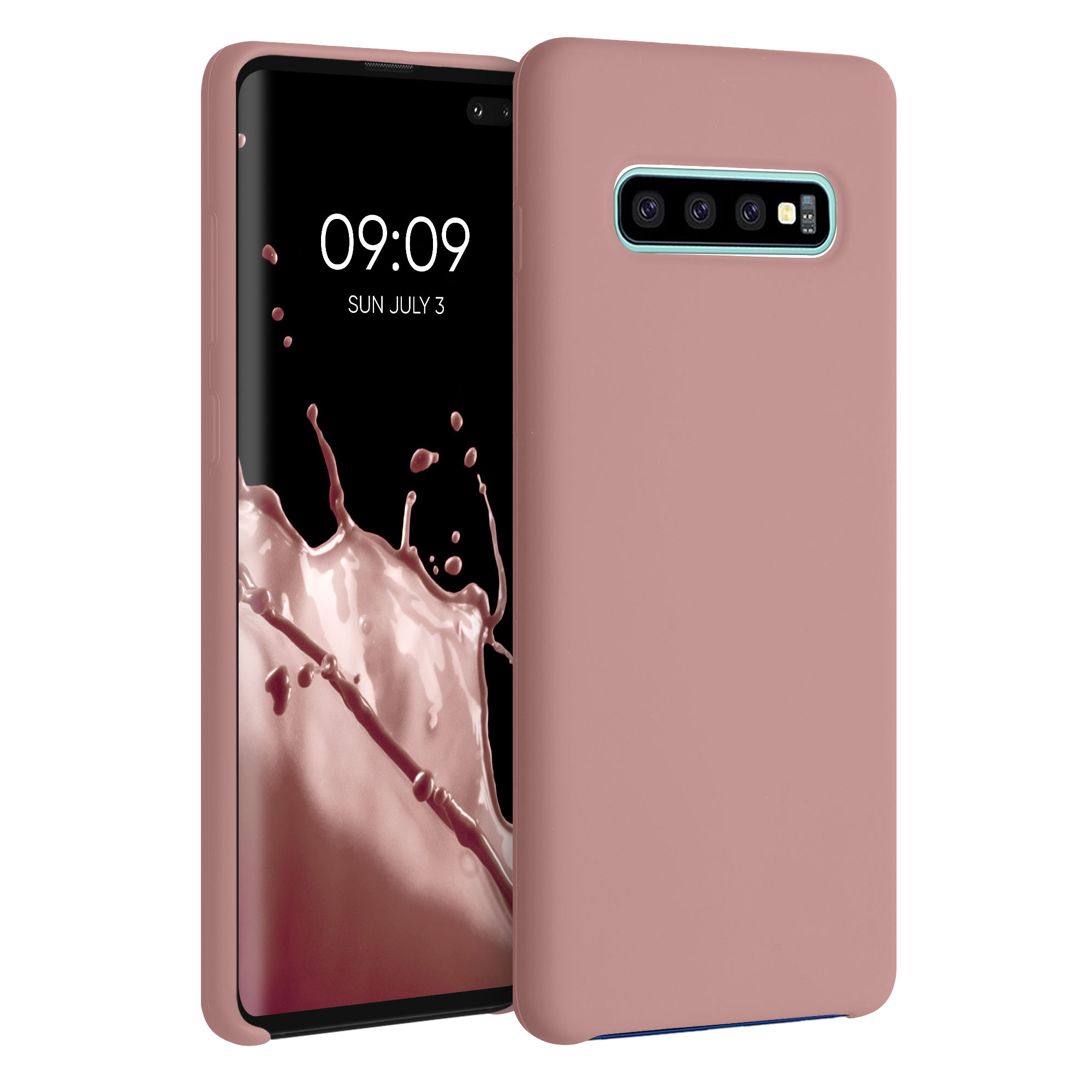 Kryt na mobil Samsung Galaxy S10 Plus / S10+ kwmobile TPU Winter Rose