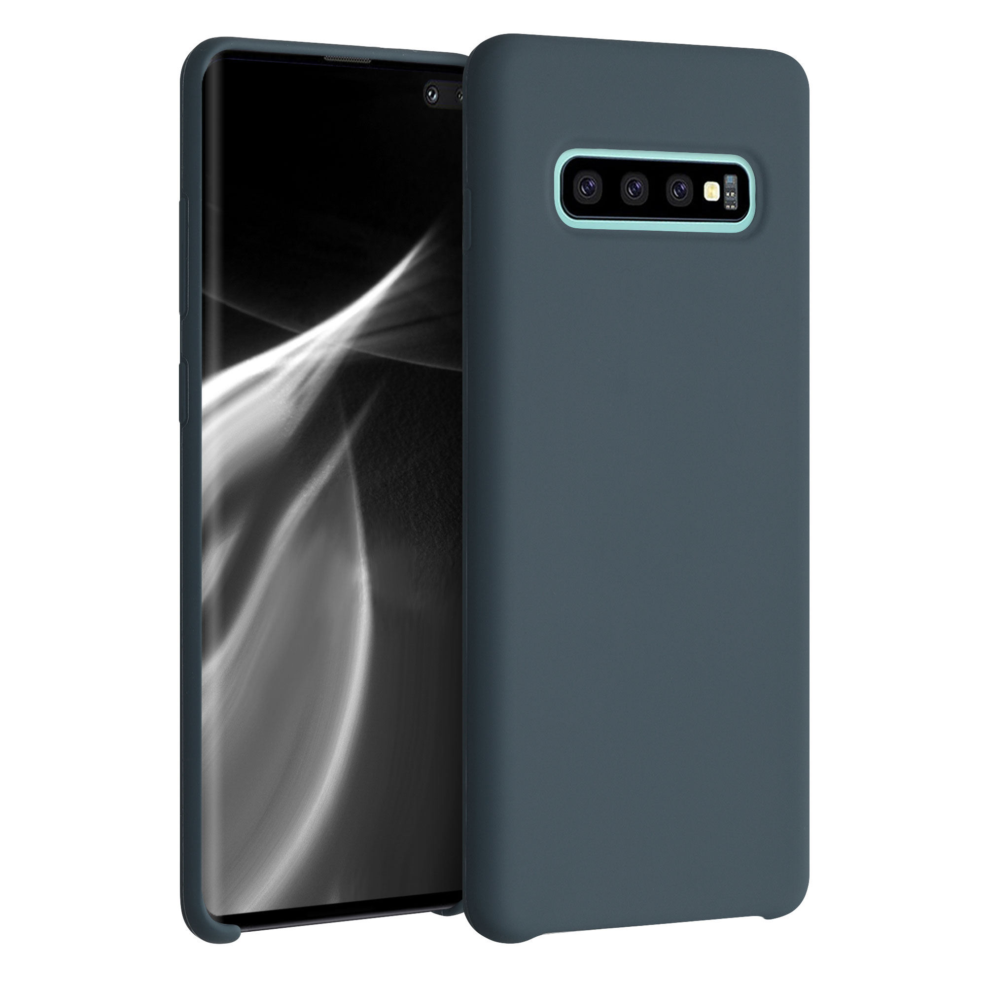Kryt na mobil Samsung Galaxy S10 Plus / S10+ kwmobile TPU tmavě břidlicový