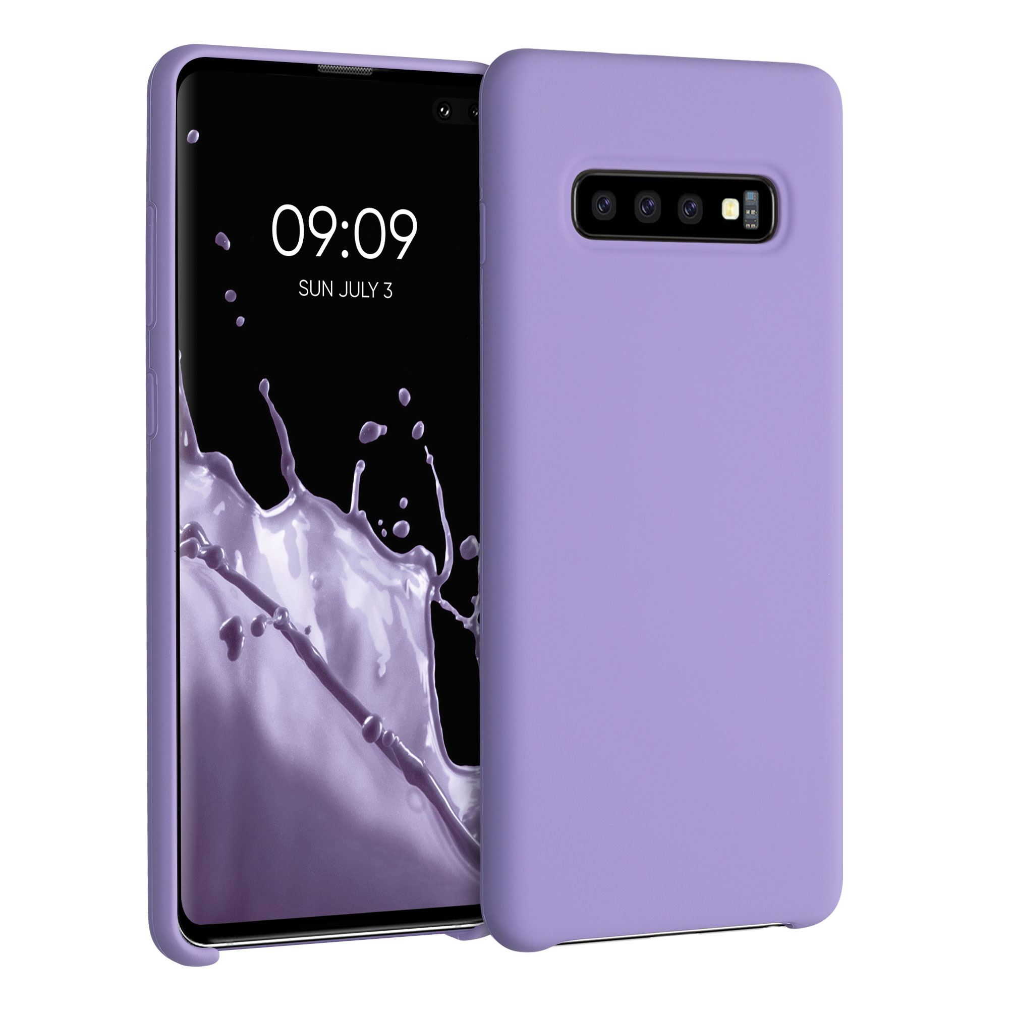 Kryt na mobil Samsung Galaxy S10 Plus / S10+ kwmobile TPU fialovo-purpurový