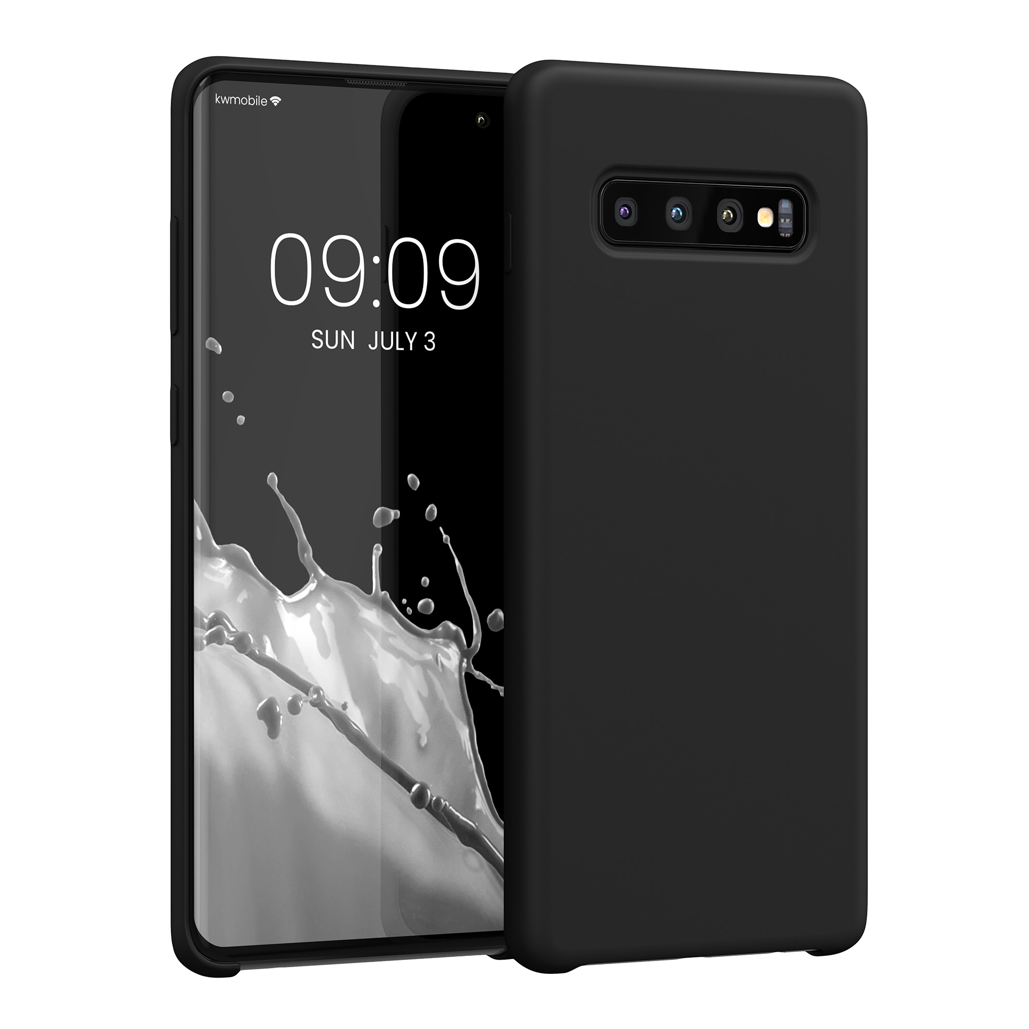 Kryt na mobil Samsung Galaxy S10 Plus / S10+ kwmobile TPU matně černý