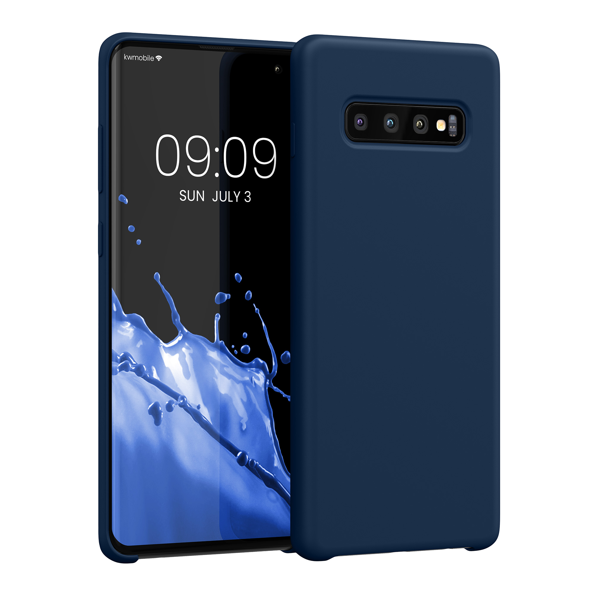 Kryt na mobil Samsung Galaxy S10 Plus / S10+ kwmobile TPU modrý
