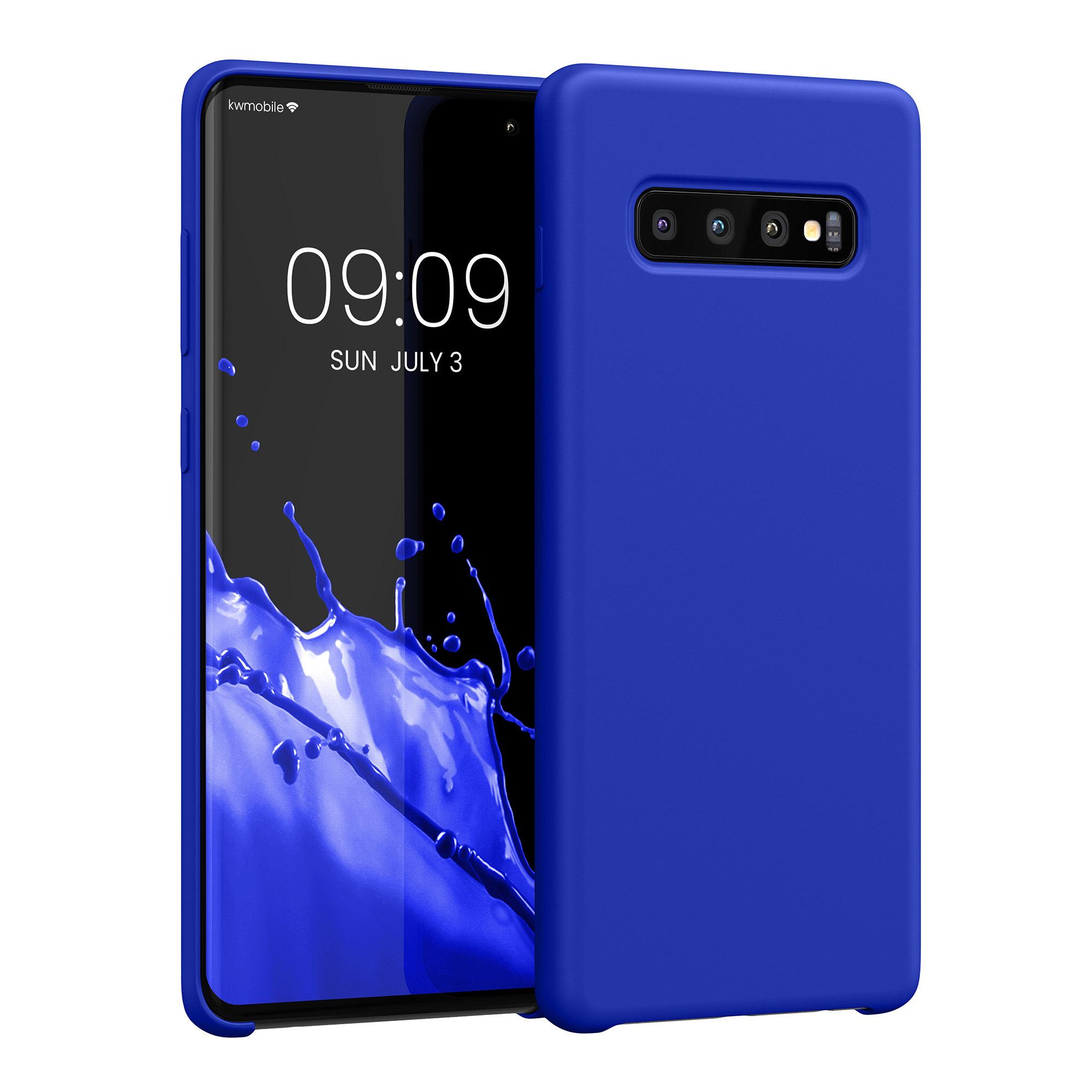 Kryt na mobil Samsung Galaxy S10 Plus / S10+ kwmobile TPU baltsky modrý