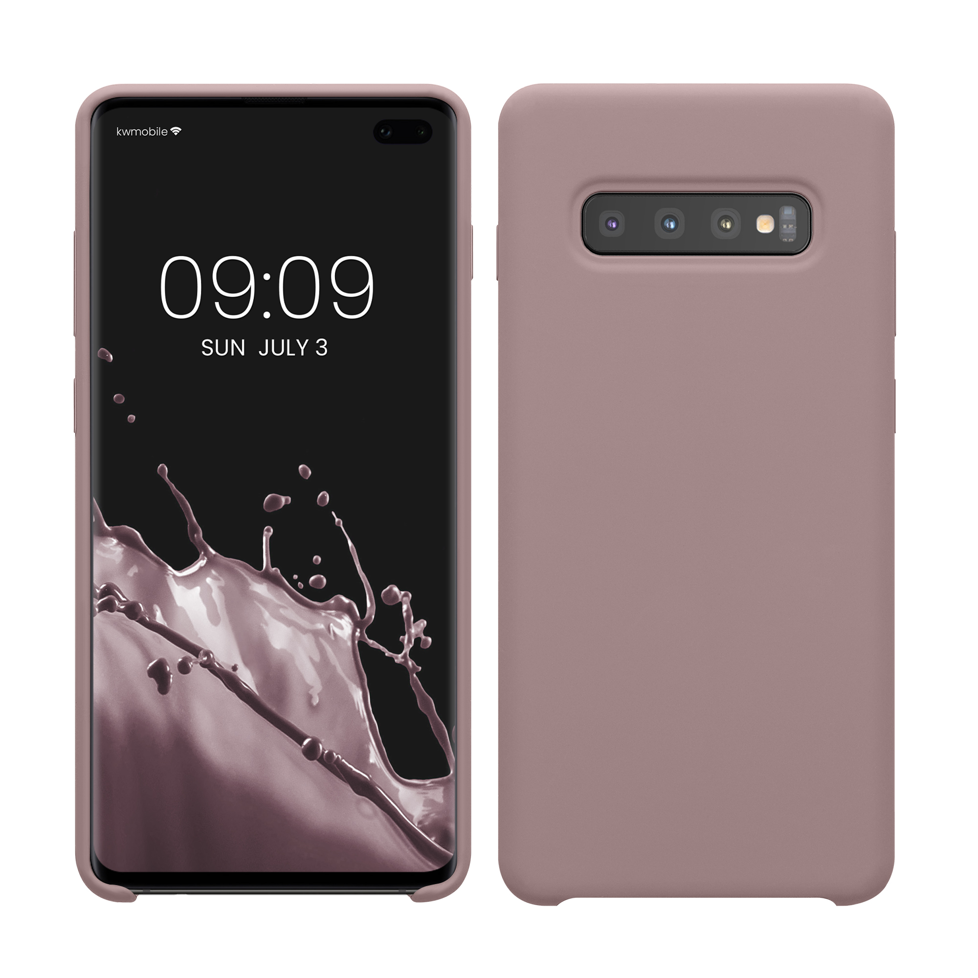 Kryt na mobil Samsung Galaxy S10 Plus / S10+ kwmobile TPU nude lila