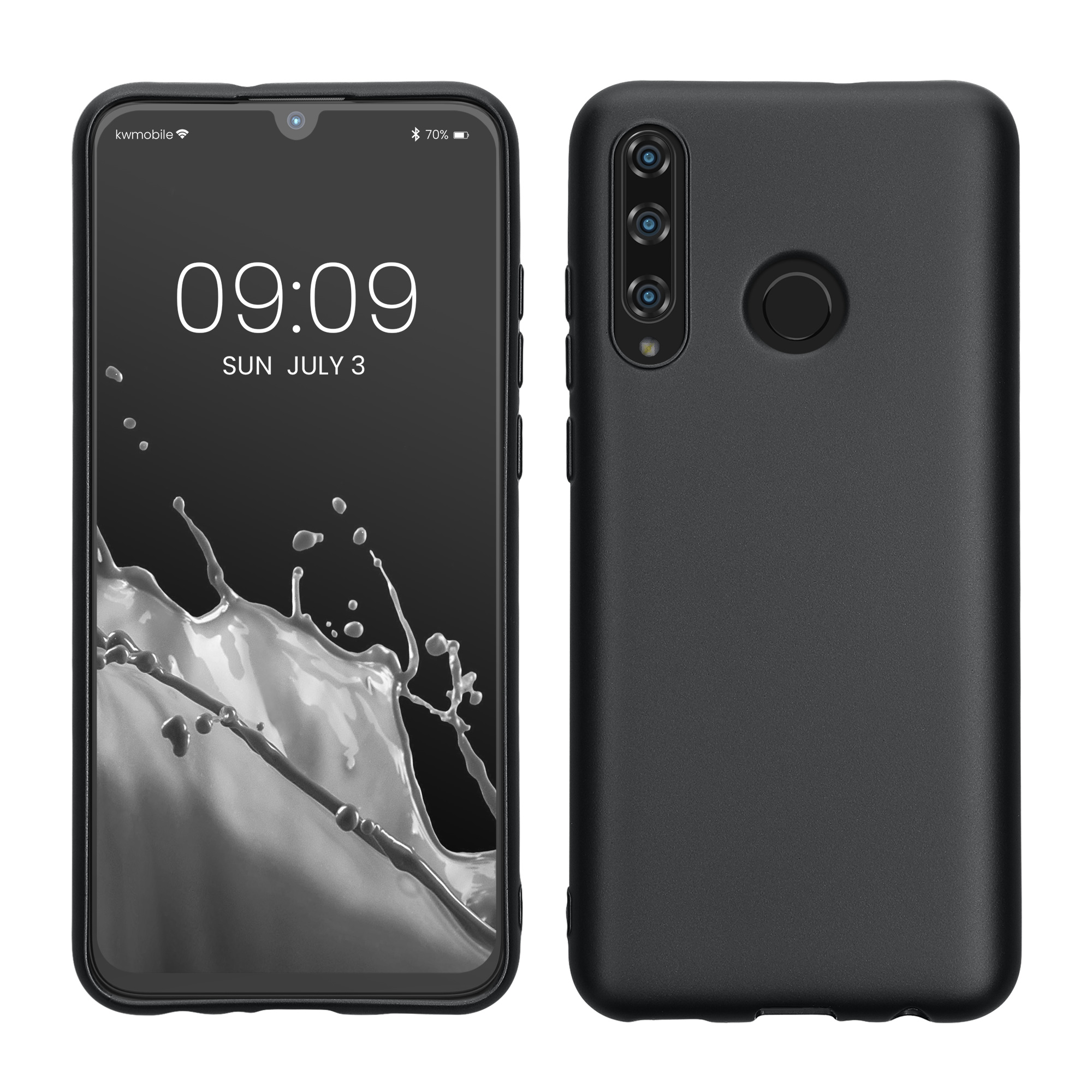 Kryt na mobil HONOR 20 Lite kwmobile metalicky šedý