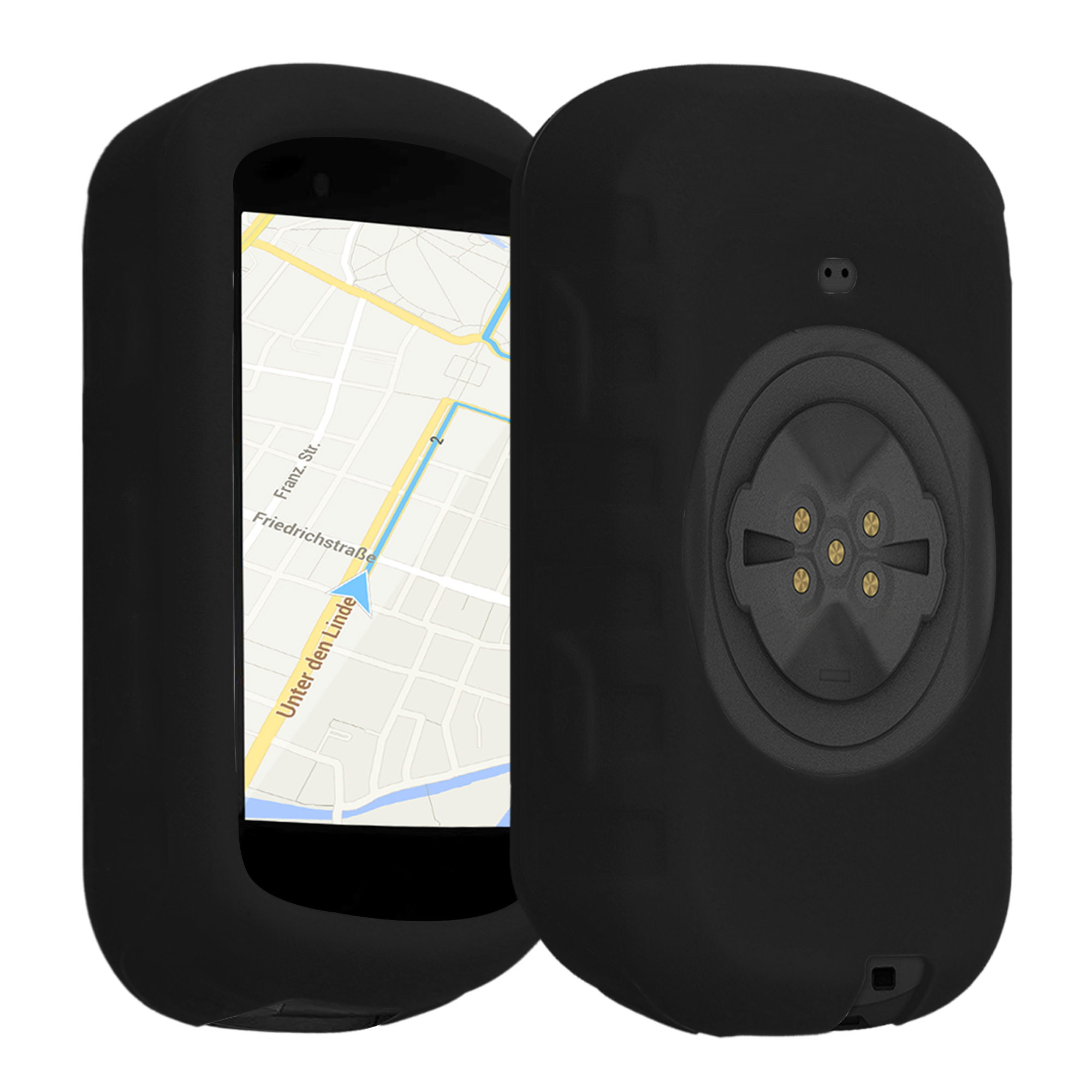 Silikonové pouzdro cyklo GPS Garmin Edge 530 kwmobile průhledná