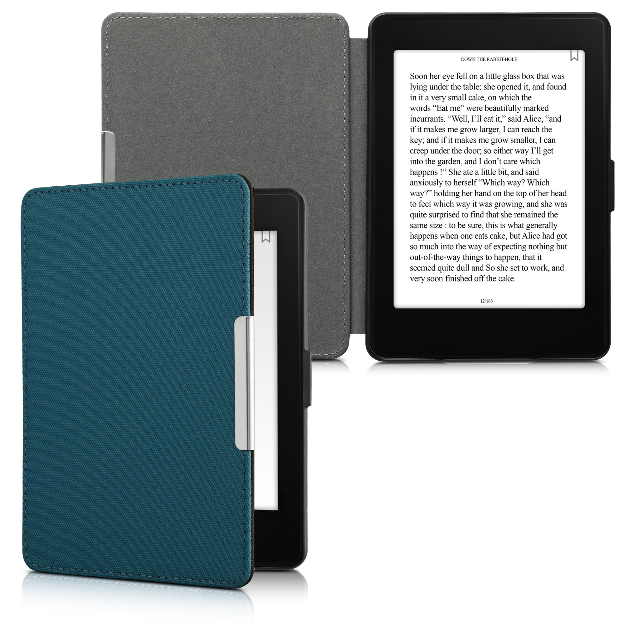 Pouzdro na čtečku kwmobile Kindle Paperwhite - petrolejová