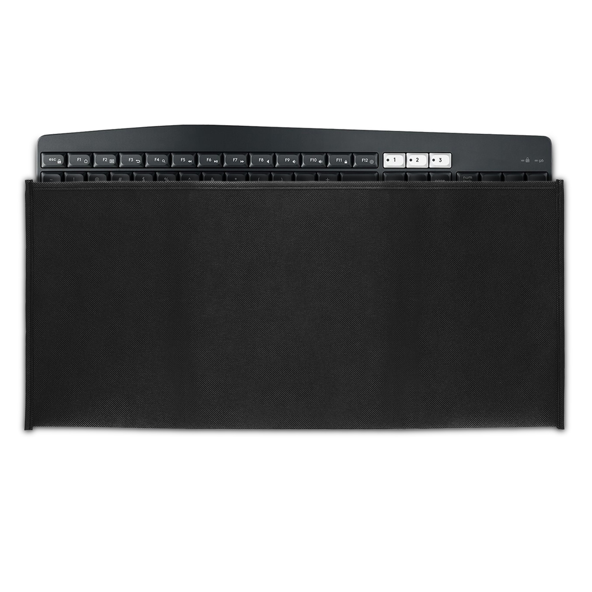 Obal proti prachu na klávesnici kwmobile pro Universal Keyboard (L) - černá