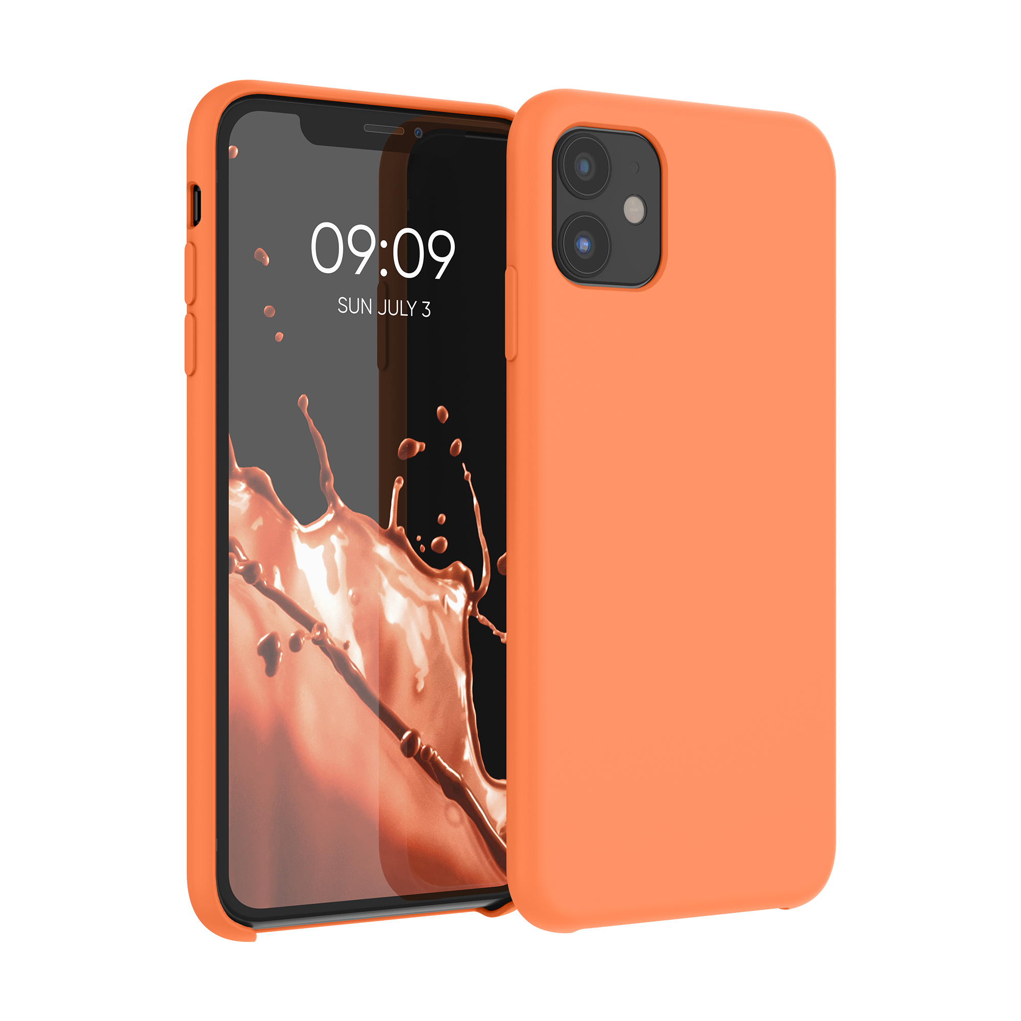 Kryt na mobil kwmobile iPhone 11 - Wireless Charging Papaya