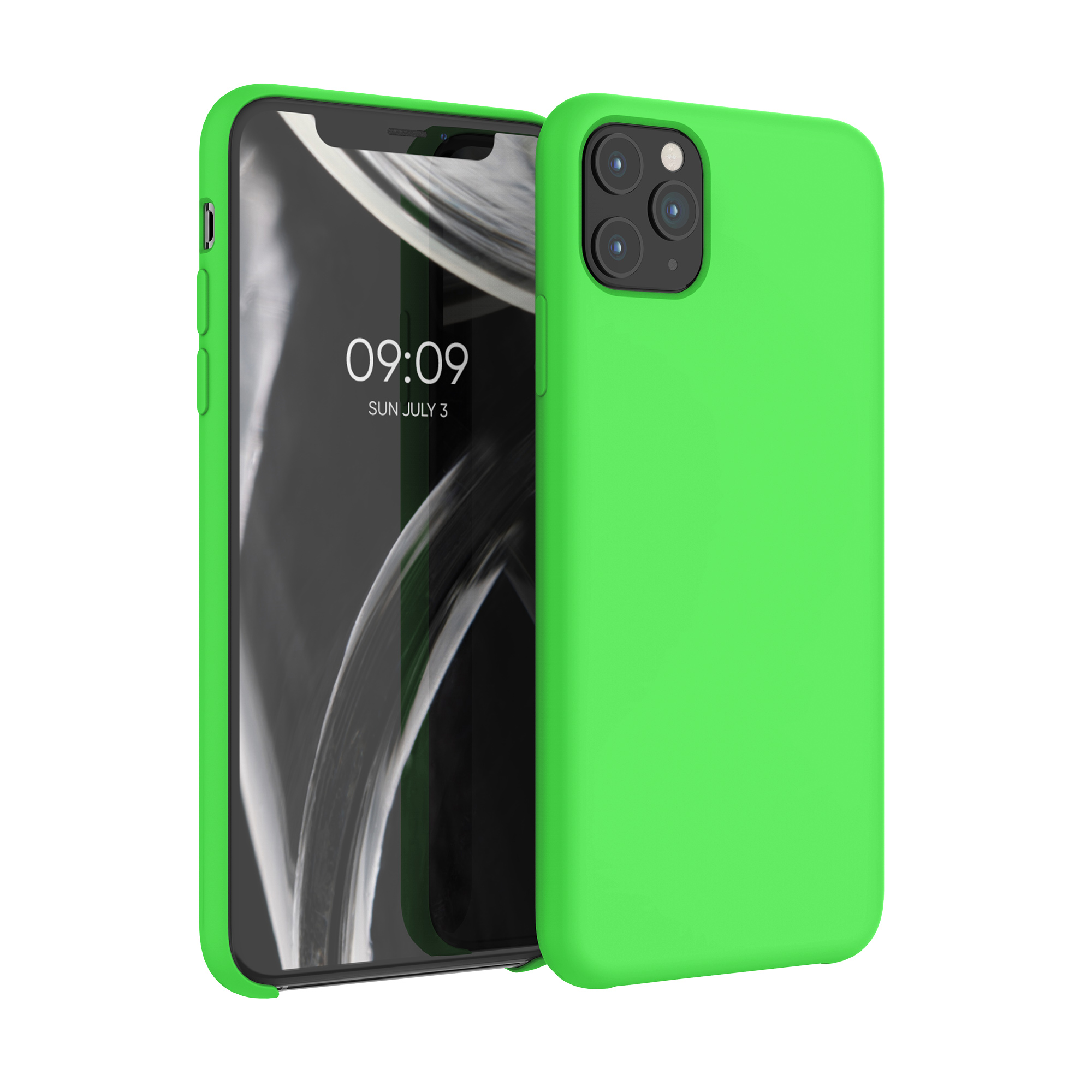 Kryt na mobil iPhone 11 Pro Max kwmobile silikonový Lime zelená